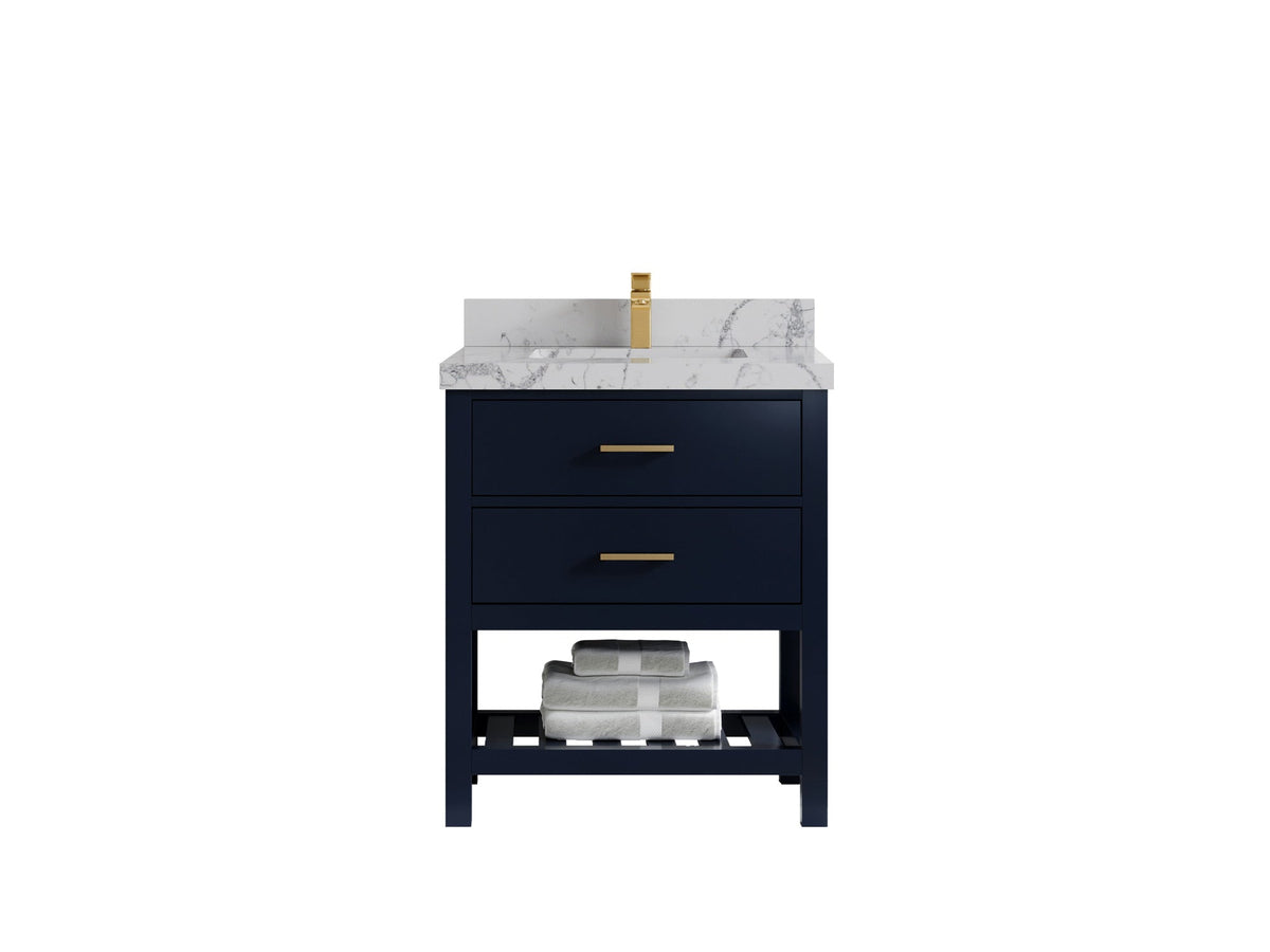 Parker 30 in. W x 22 in. D Single Sink Bathroom Vanity - Willow Bath and Vanity