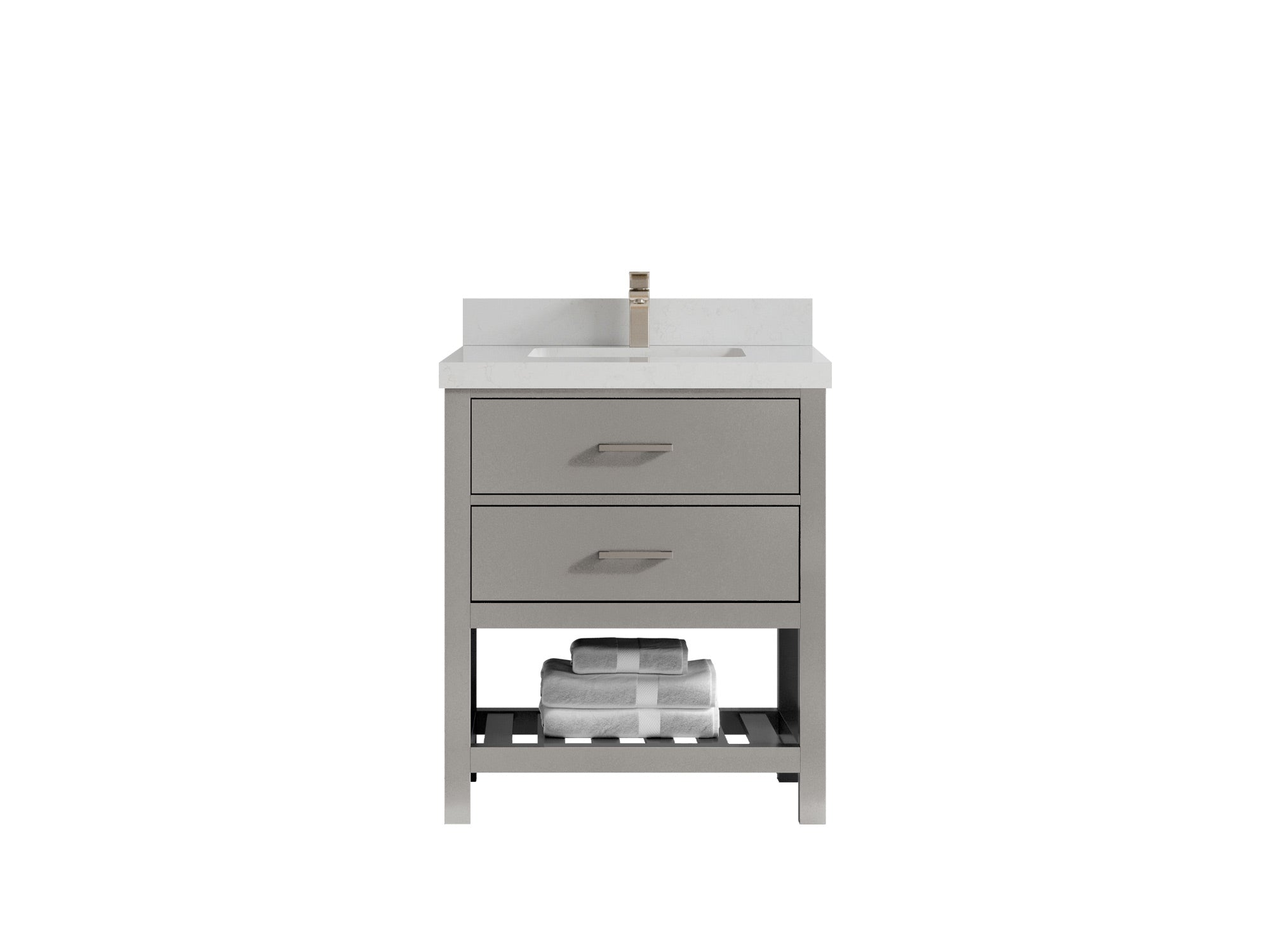 Parker 30 in. W x 22 in. D Single Sink Bathroom Vanity - Willow Bath and Vanity