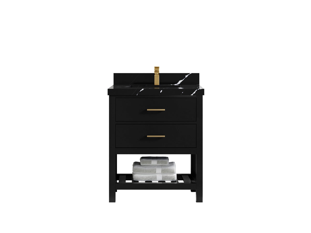 Parker 30 in. W x 22 in. D Single Sink Bathroom Vanity - Willow Bath and Vanity