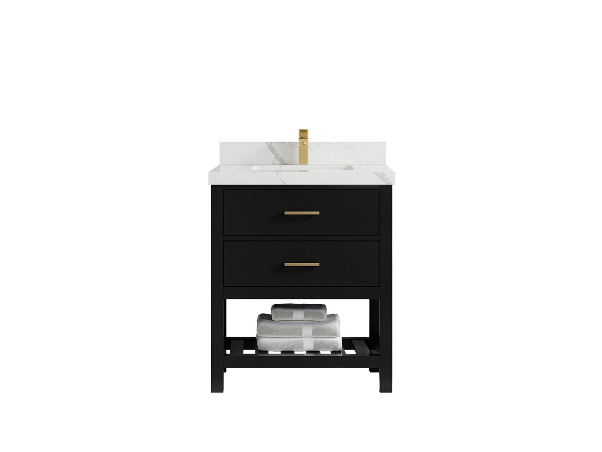 Parker 30 in. W x 22 in. D Single Sink Bathroom Vanity - Willow Bath and Vanity