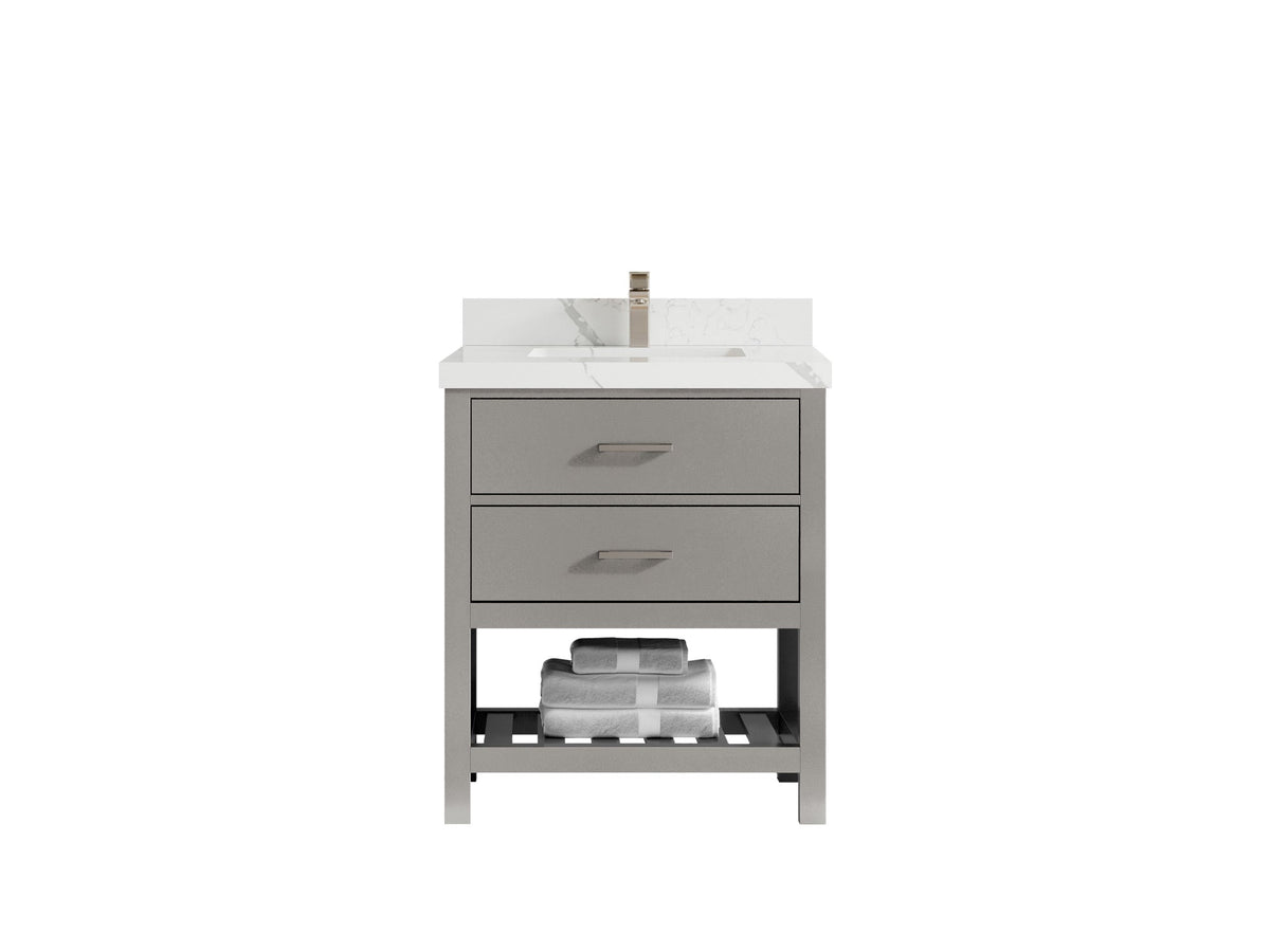 Parker 30 in. W x 22 in. D Single Sink Bathroom Vanity - Willow Bath and Vanity