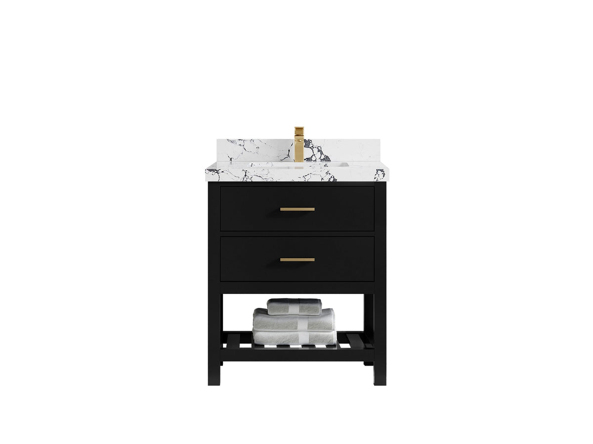 Parker 30 in. W x 22 in. D Single Sink Bathroom Vanity - Willow Bath and Vanity