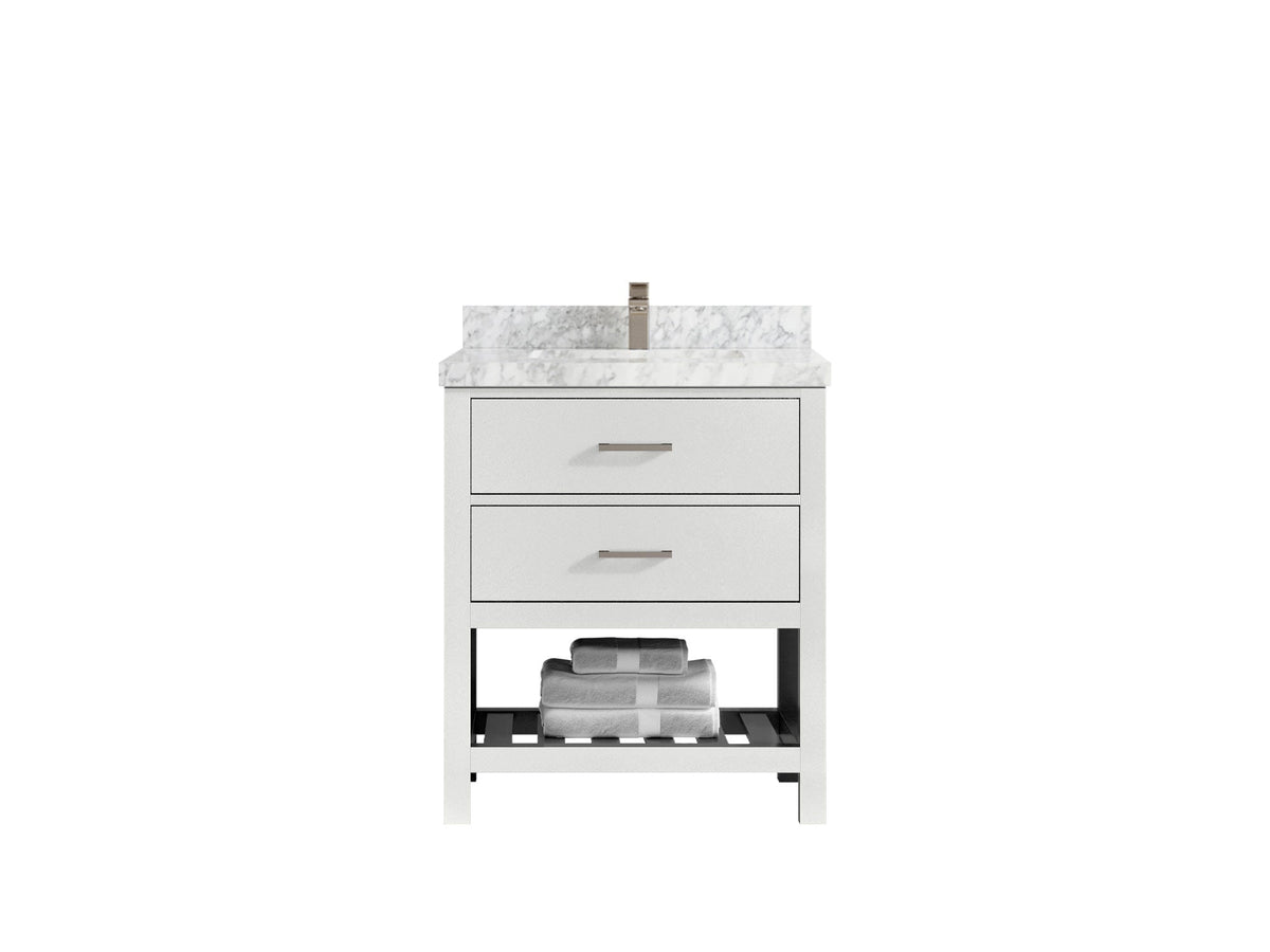 Parker 30 in. W x 22 in. D Single Sink Bathroom Vanity - Willow Bath and Vanity