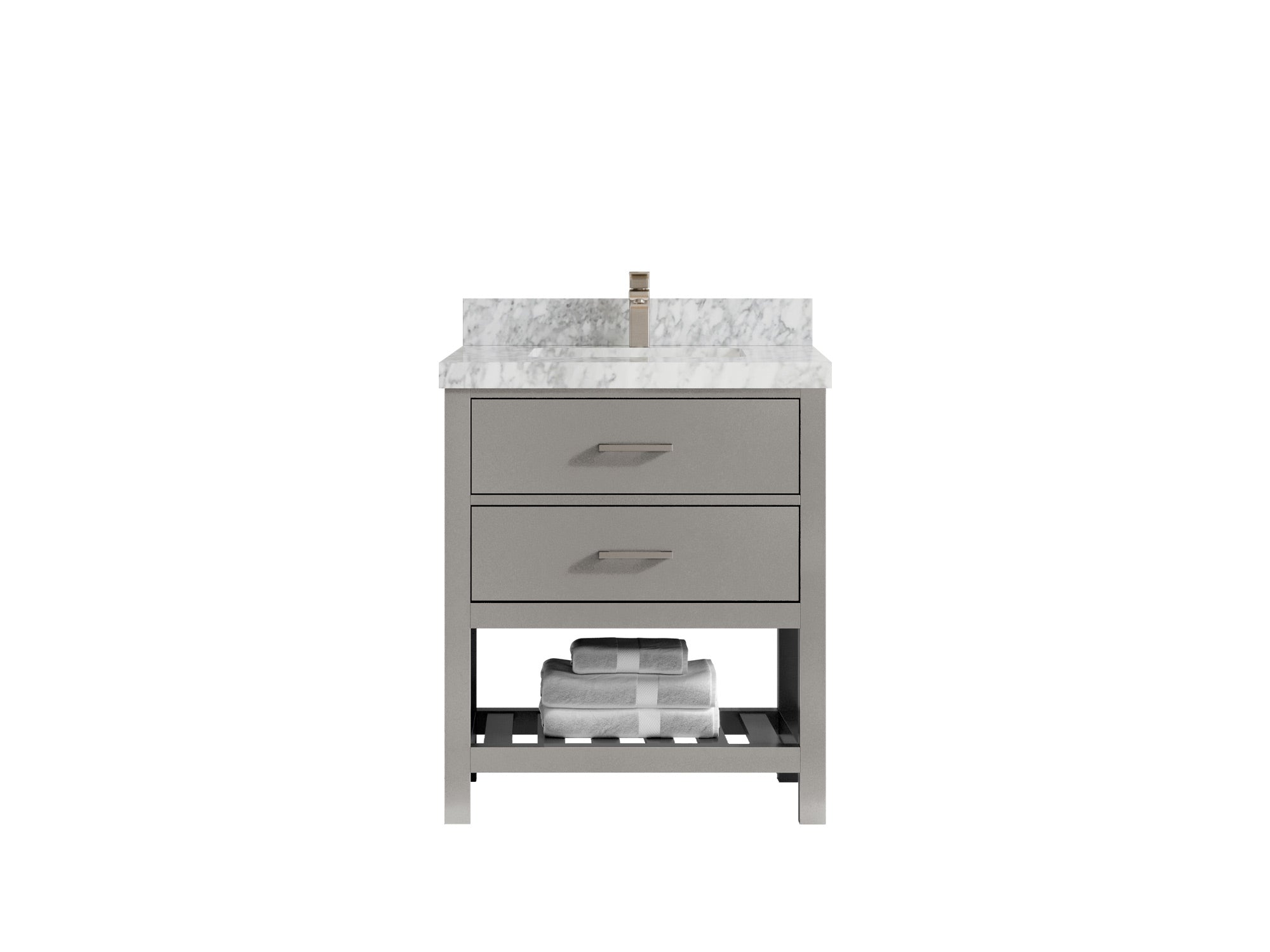 Parker 30 in. W x 22 in. D Single Sink Bathroom Vanity - Willow Bath and Vanity