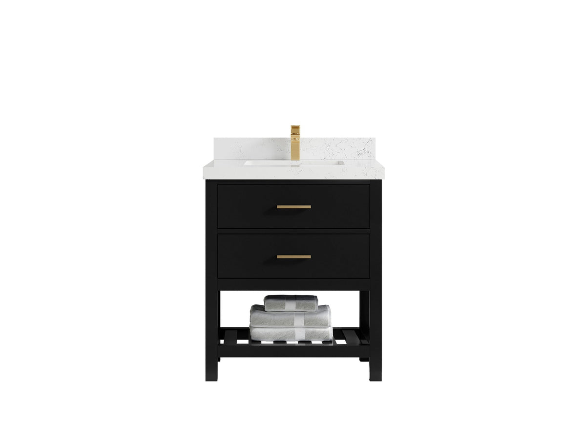 Parker 30 in. W x 22 in. D Single Sink Bathroom Vanity - Willow Bath and Vanity