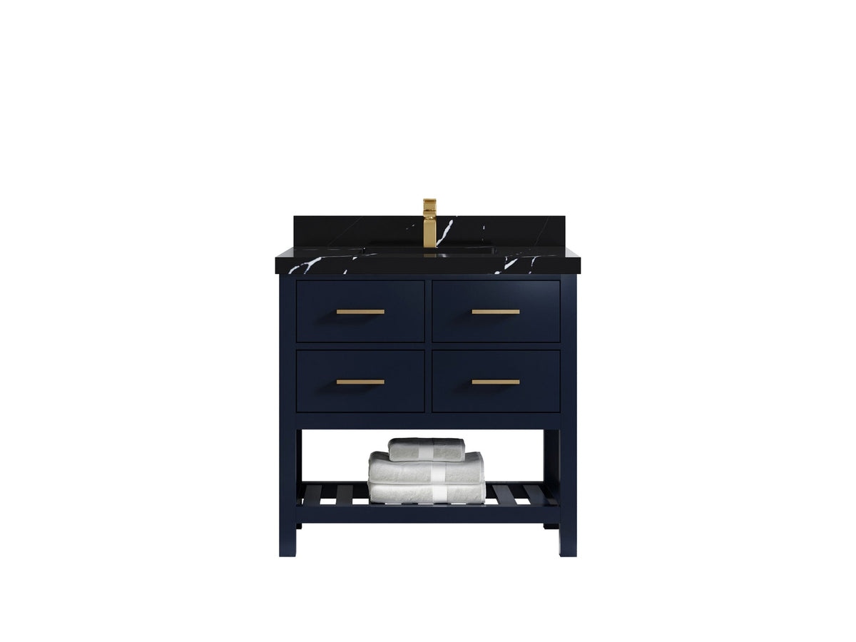 Parker 36 in. W x 22 in. D Single Sink Bathroom Vanity - Willow Bath and Vanity