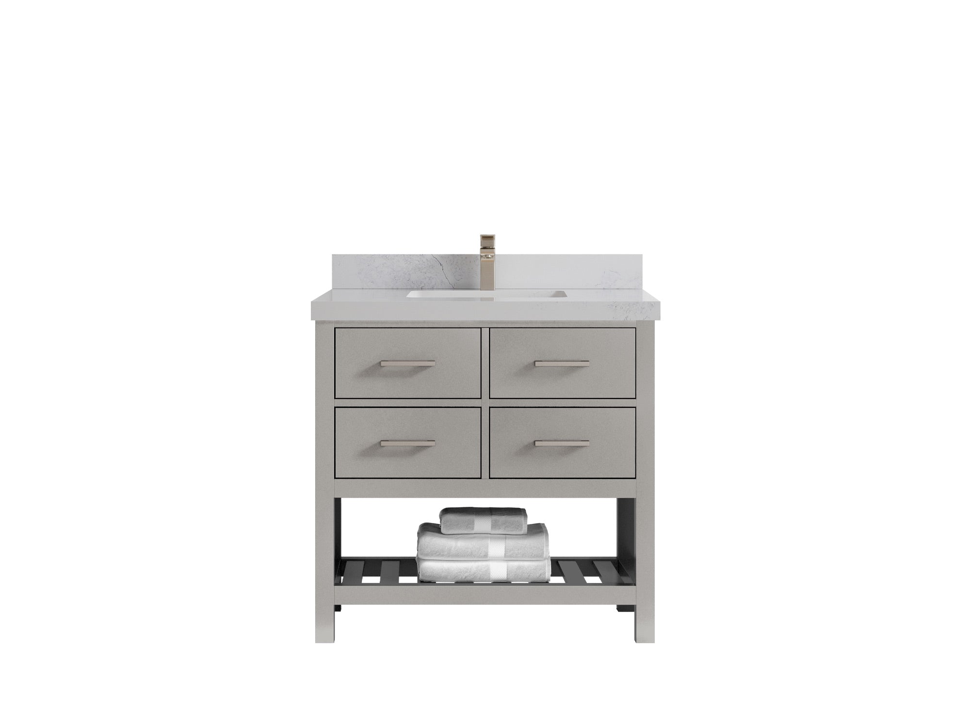Parker 36 in. W x 22 in. D Single Sink Bathroom Vanity - Willow Bath and Vanity