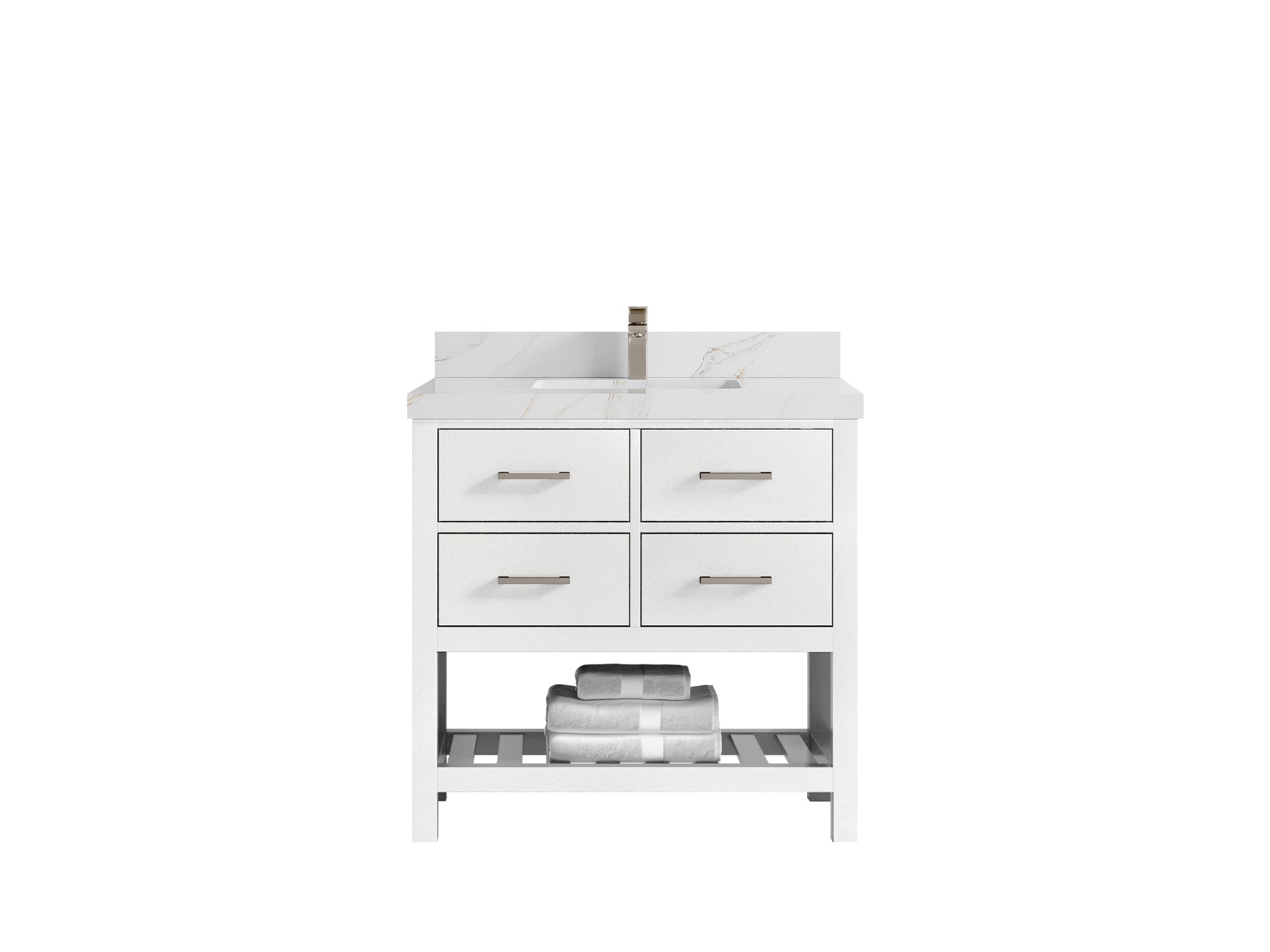 Parker 36 in. W x 22 in. D Single Sink Bathroom Vanity - Willow Bath and Vanity
