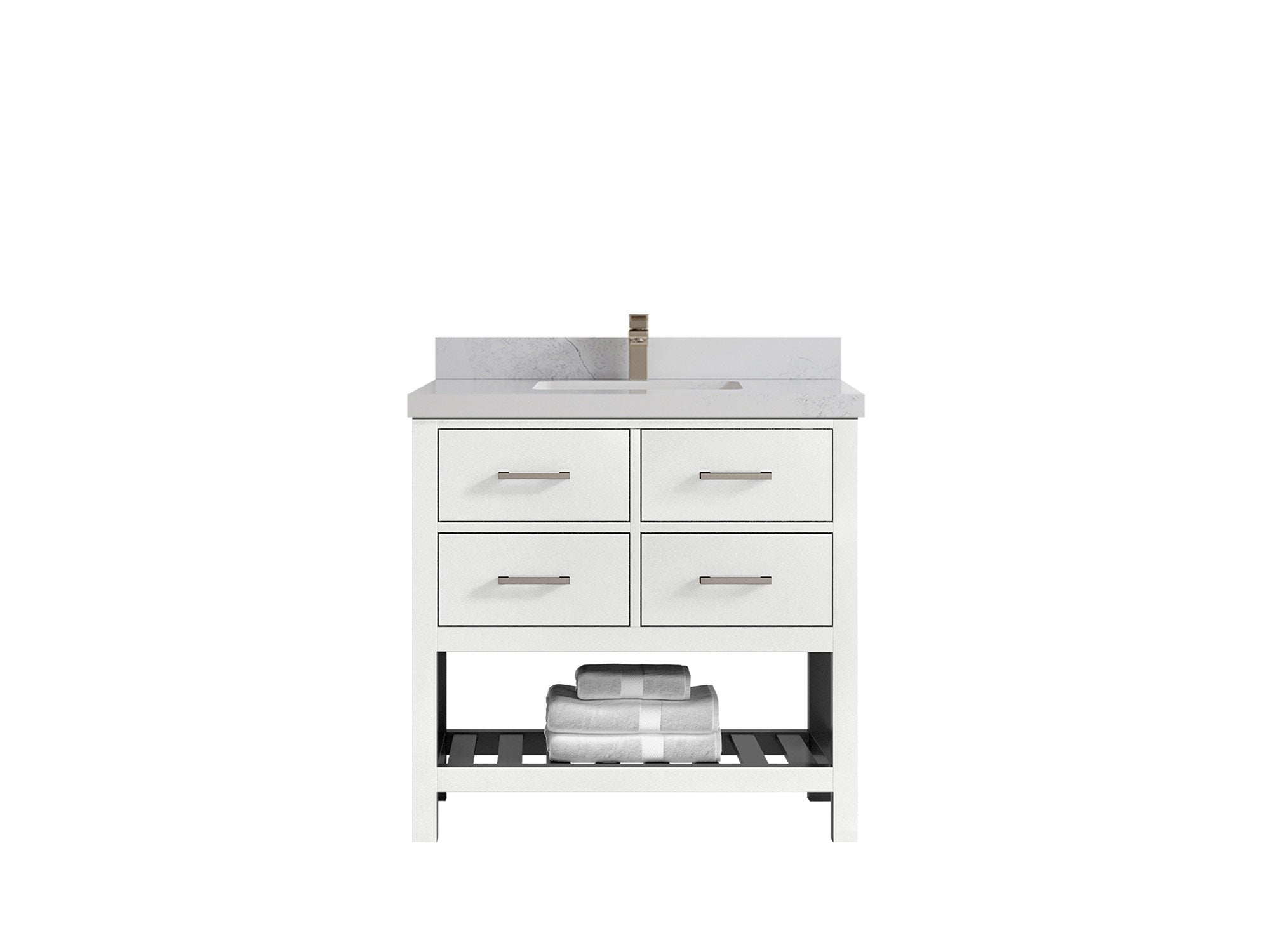 Parker 36 in. W x 22 in. D Single Sink Bathroom Vanity - Willow Bath and Vanity