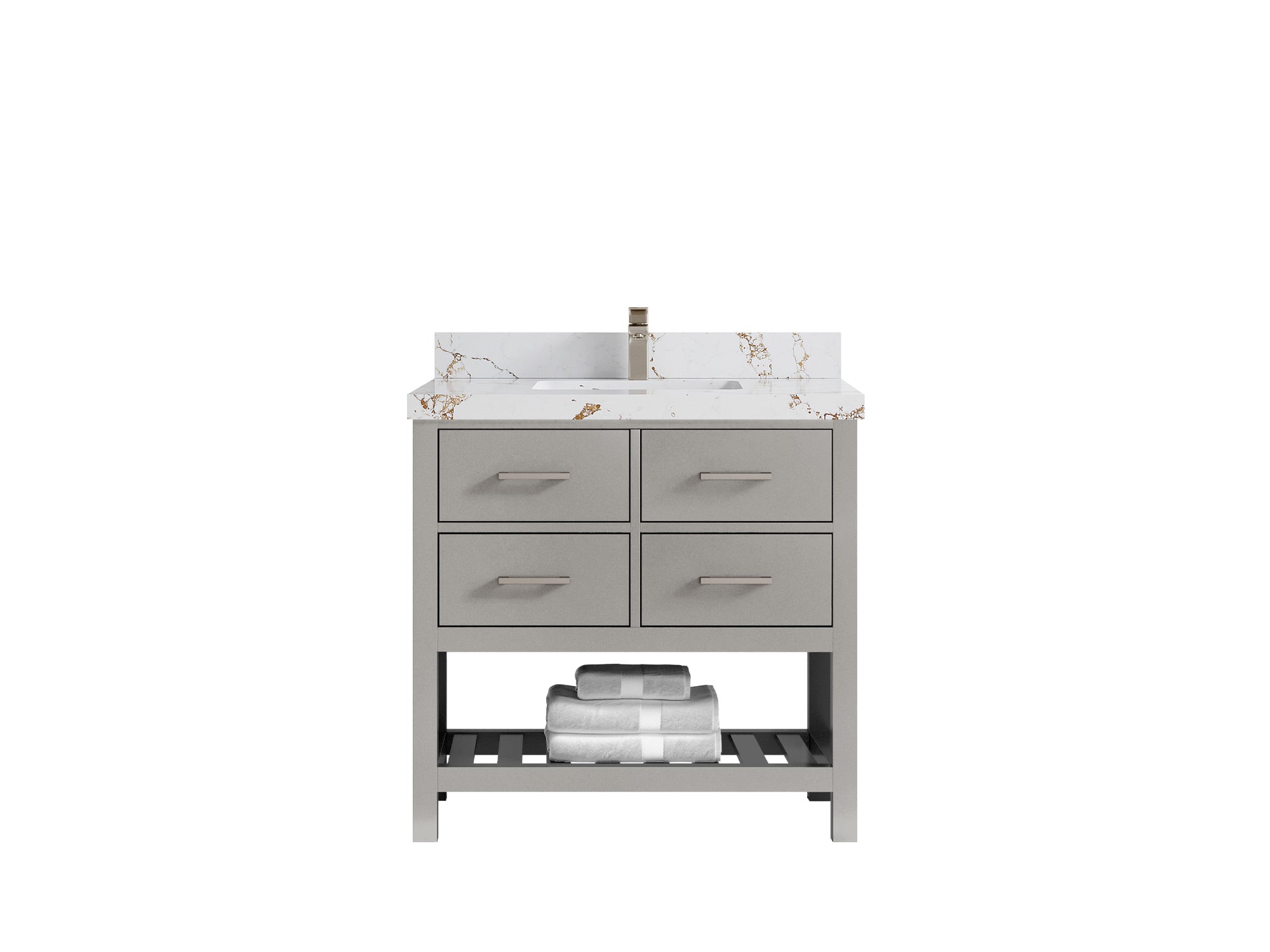 Parker 36 in. W x 22 in. D Single Sink Bathroom Vanity - Willow Bath and Vanity