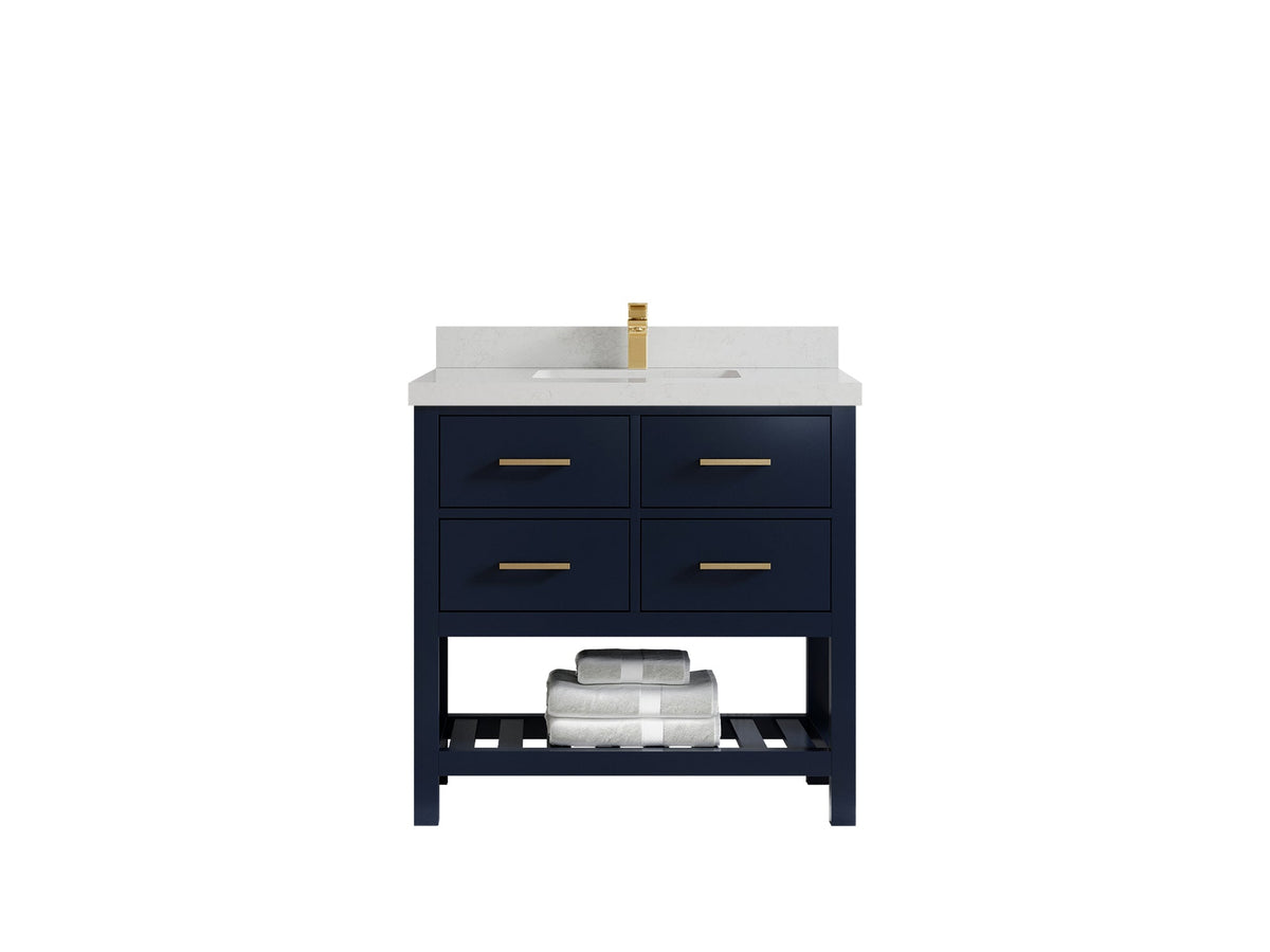 Parker 36 in. W x 22 in. D Single Sink Bathroom Vanity - Willow Bath and Vanity
