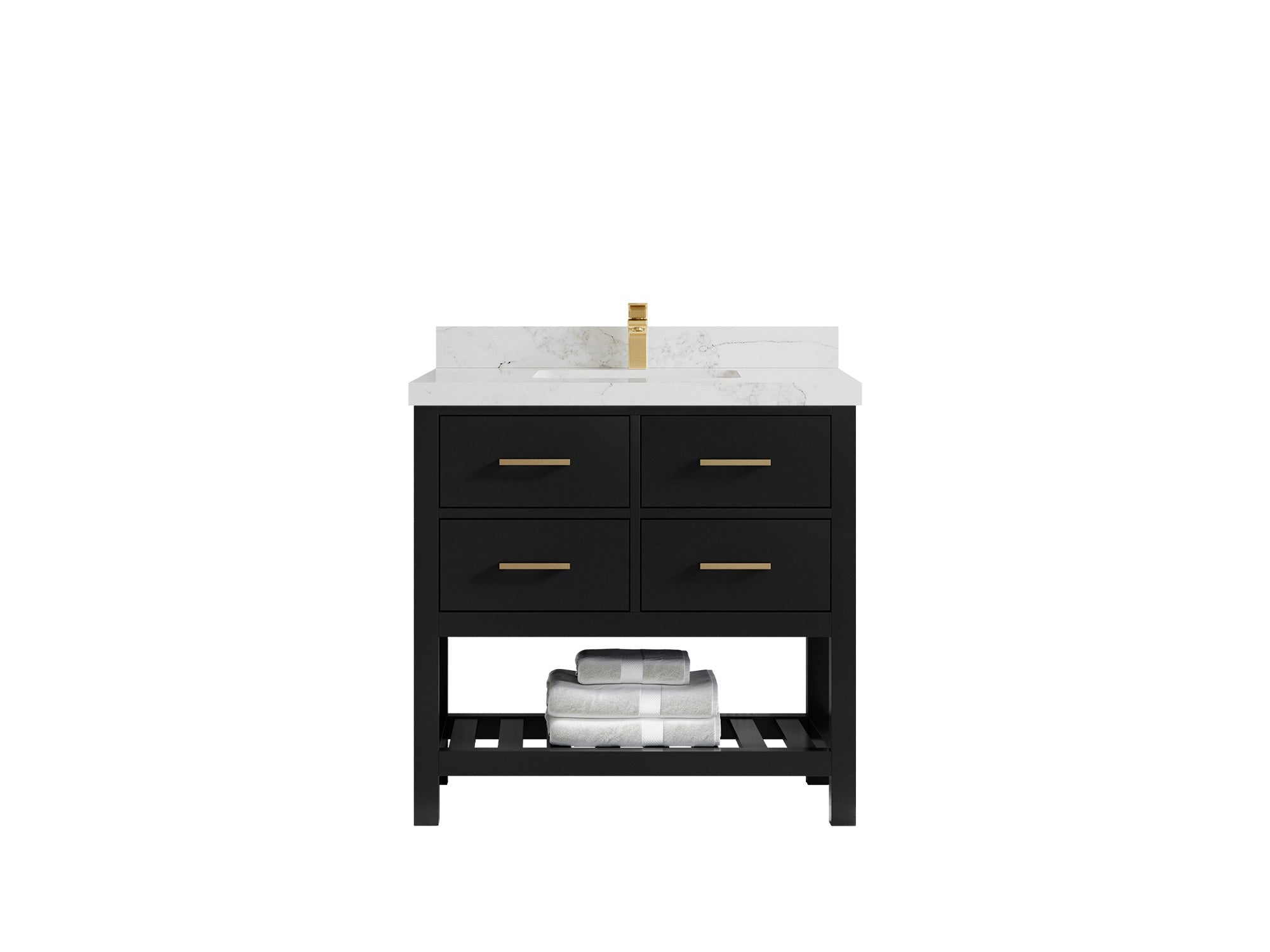Parker 36 in. W x 22 in. D Single Sink Bathroom Vanity - Willow Bath and Vanity