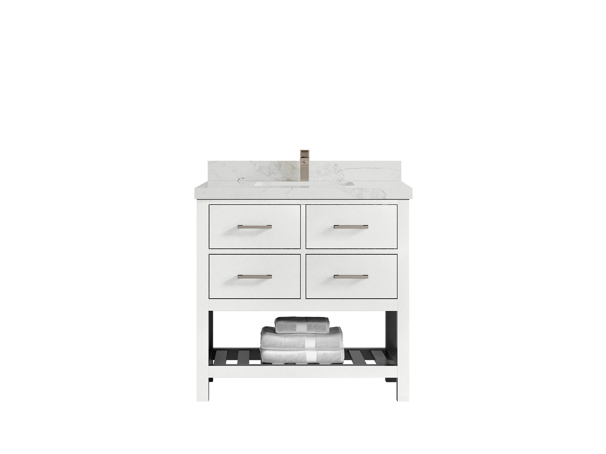 Parker 36 in. W x 22 in. D Single Sink Bathroom Vanity - Willow Bath and Vanity
