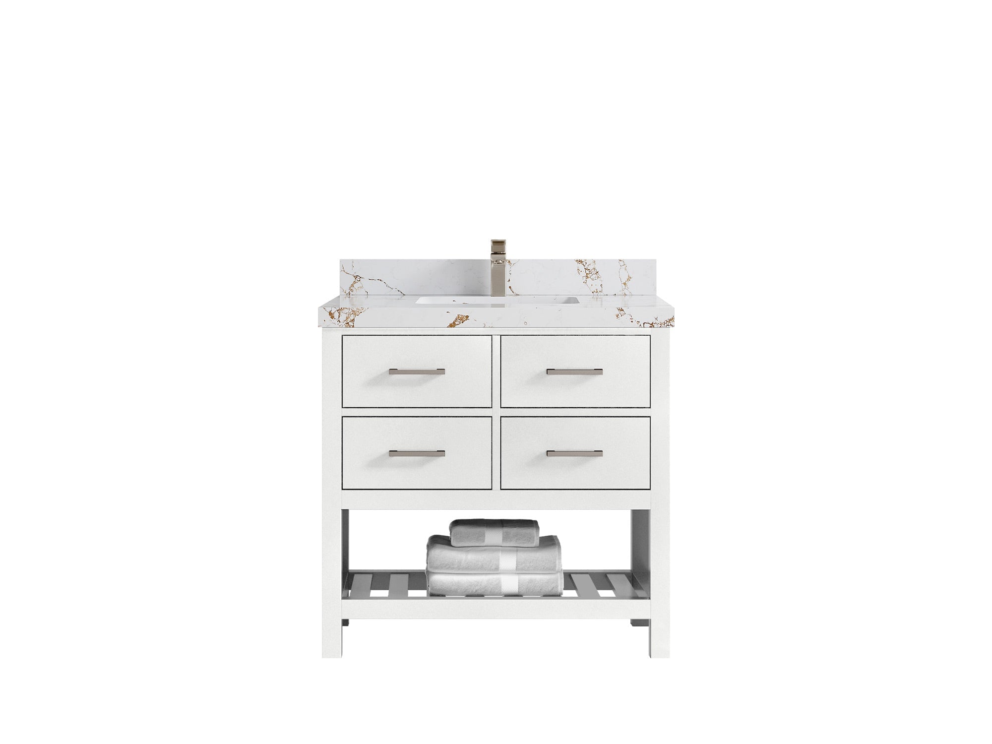 Parker 36 in. W x 22 in. D Single Sink Bathroom Vanity - Willow Bath and Vanity