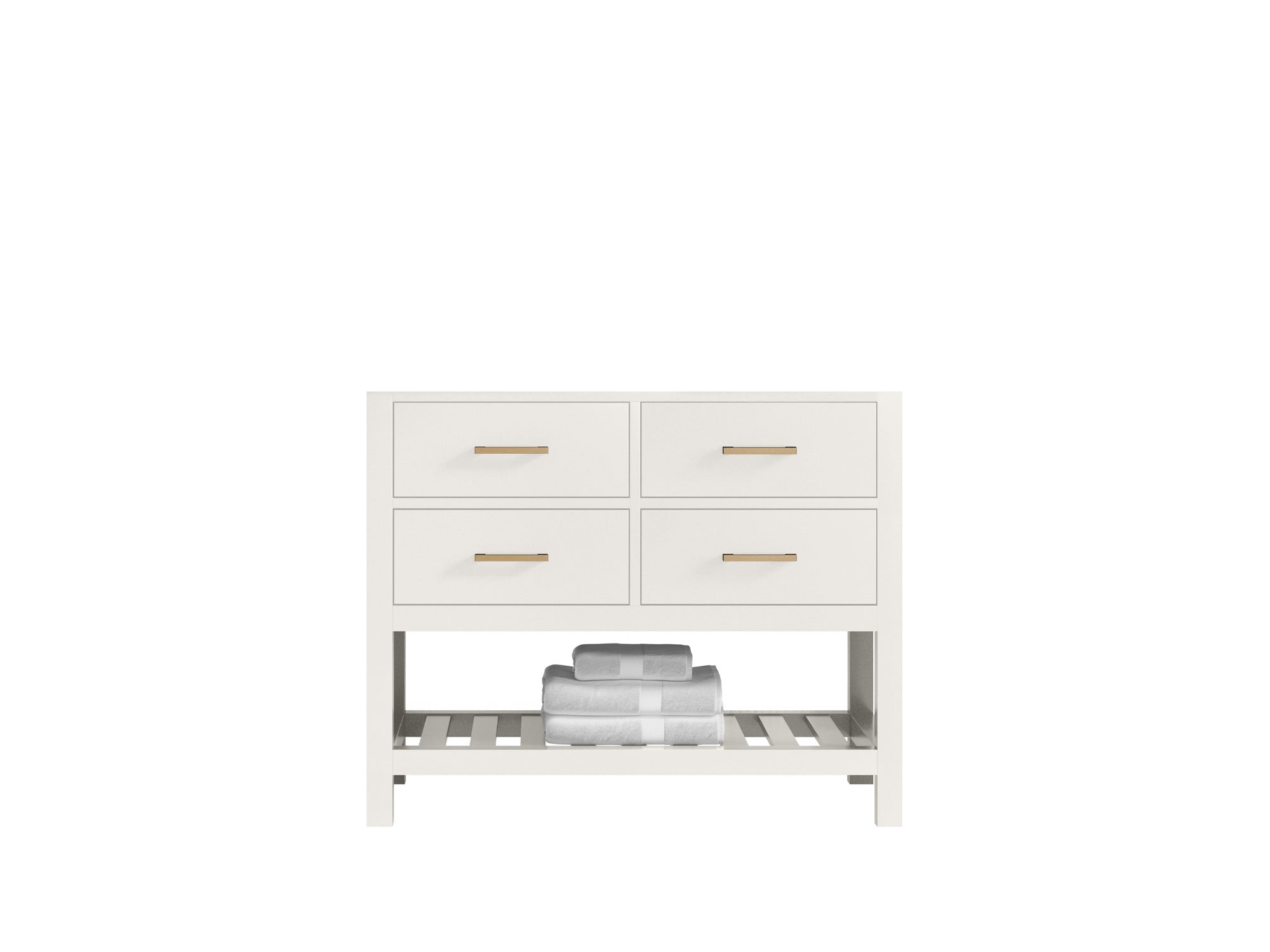 Parker 42 in. W x 22 in. D Single Sink Bathroom Vanity - Willow Bath and Vanity