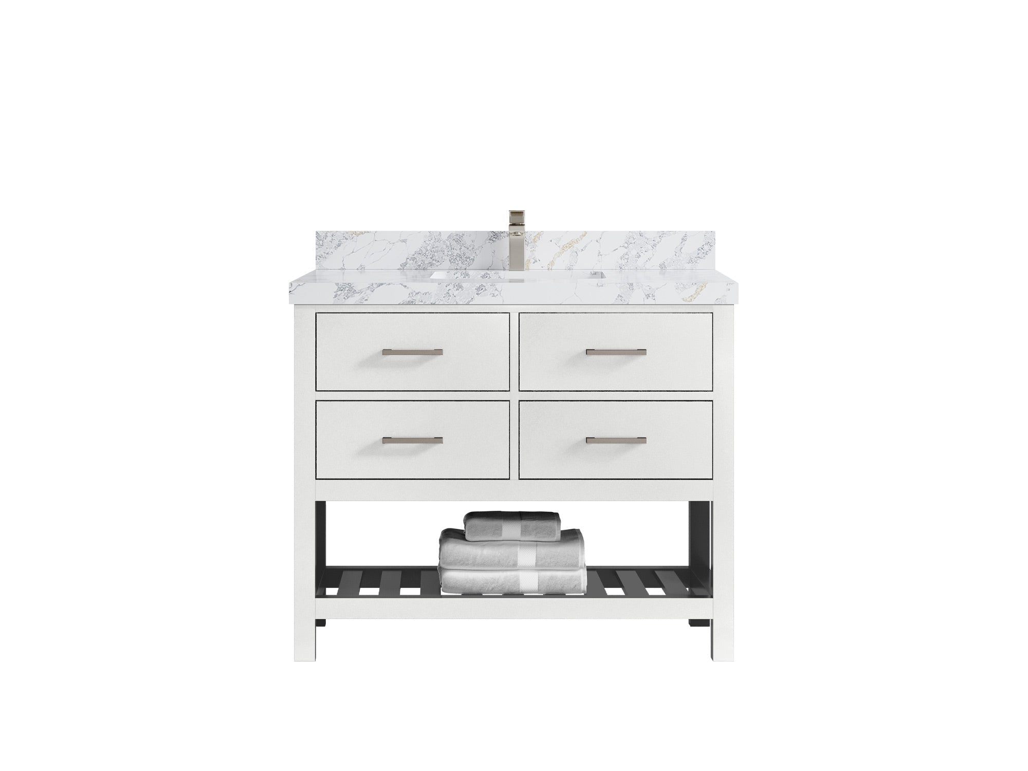 Parker 42 in. W x 22 in. D Single Sink Bathroom Vanity - Willow Bath and Vanity