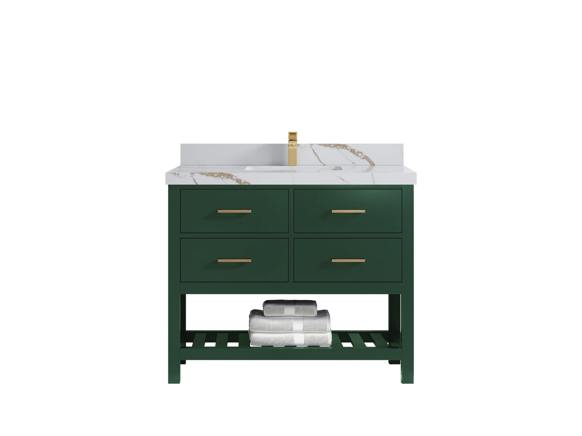 Parker 42 in. W x 22 in. D Single Sink Bathroom Vanity - Willow Bath and Vanity