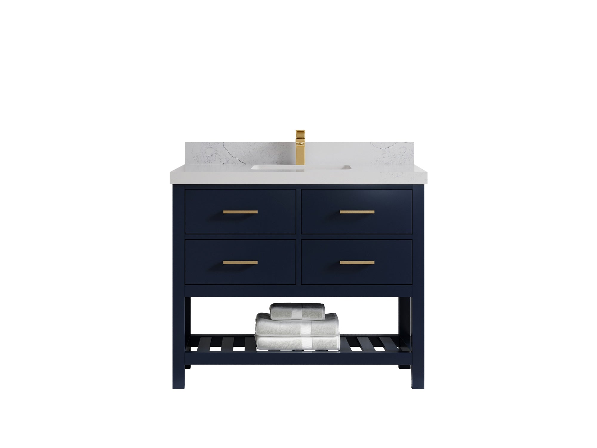 Parker 42 in. W x 22 in. D Single Sink Bathroom Vanity - Willow Bath and Vanity