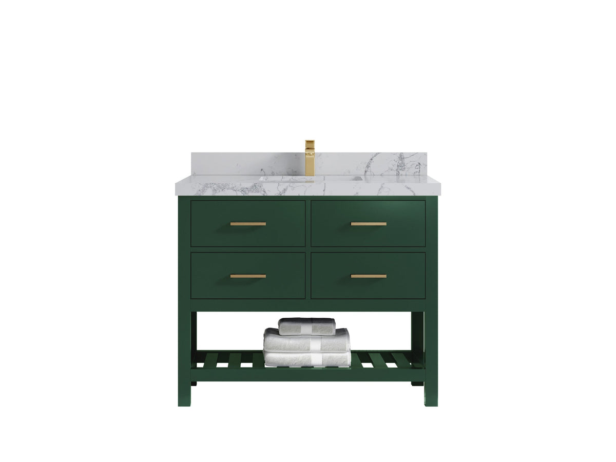 Parker 42 in. W x 22 in. D Single Sink Bathroom Vanity - Willow Bath and Vanity