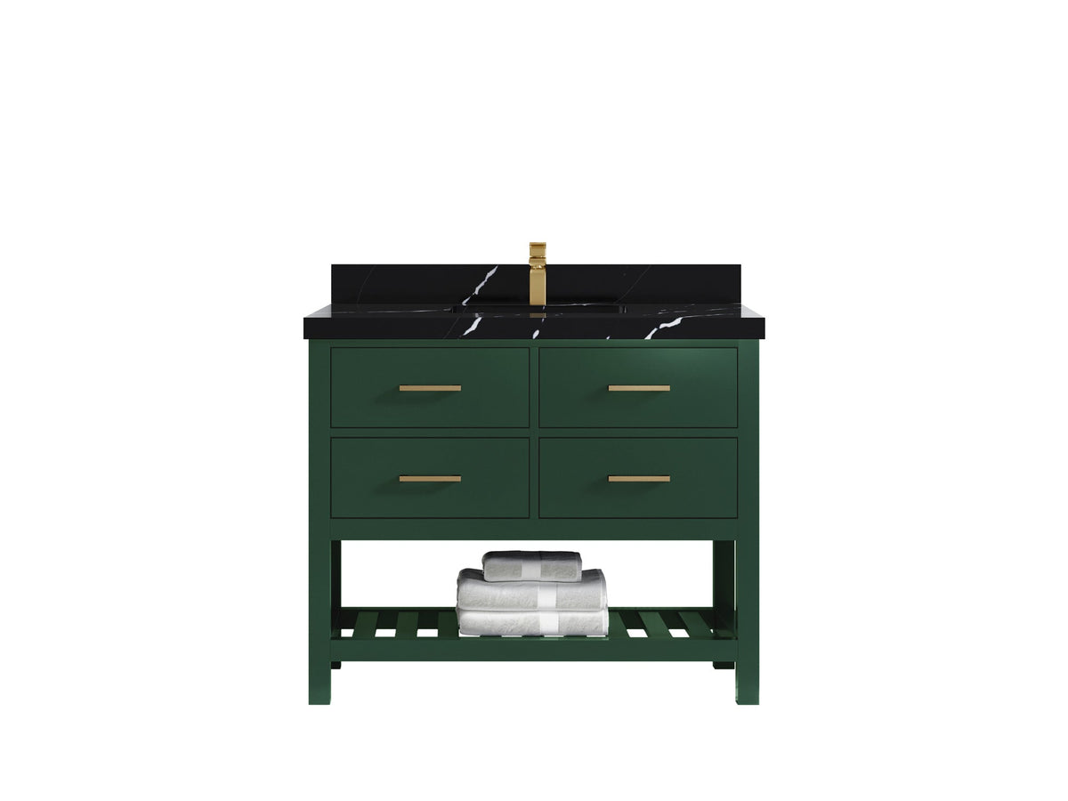 Parker 42 in. W x 22 in. D Single Sink Bathroom Vanity - Willow Bath and Vanity