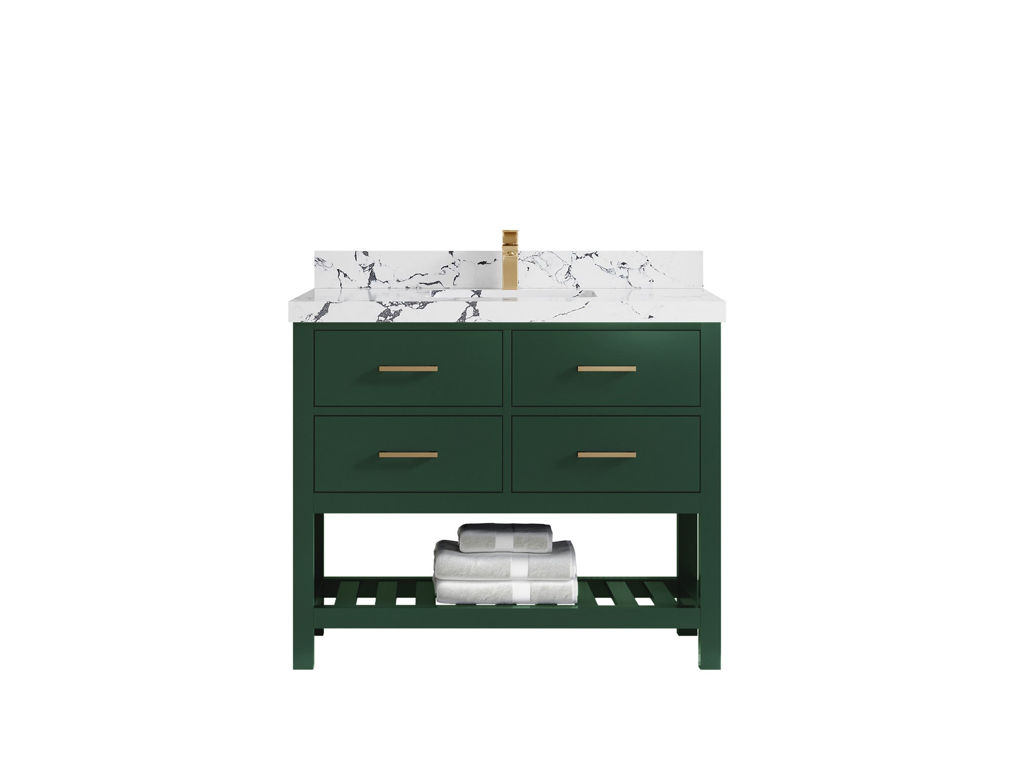 Parker 42 in. W x 22 in. D Single Sink Bathroom Vanity - Willow Bath and Vanity