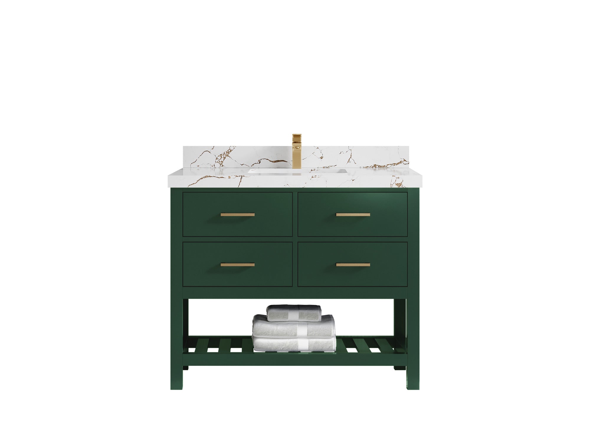Parker 42 in. W x 22 in. D Single Sink Bathroom Vanity - Willow Bath and Vanity