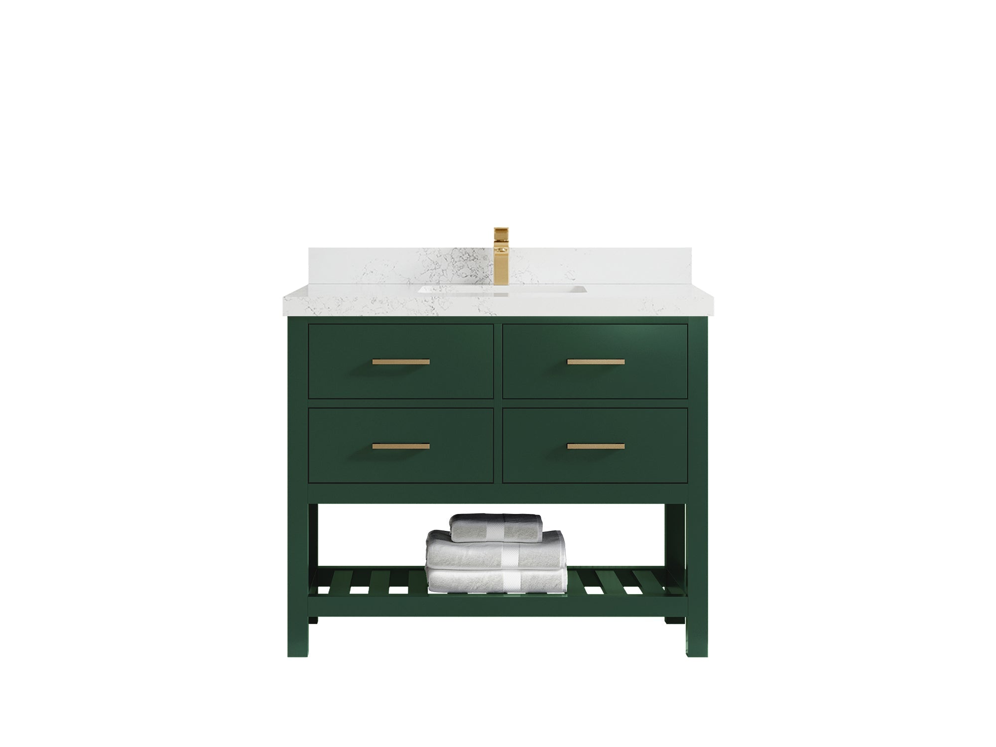 Parker 42 in. W x 22 in. D Single Sink Bathroom Vanity - Willow Bath and Vanity