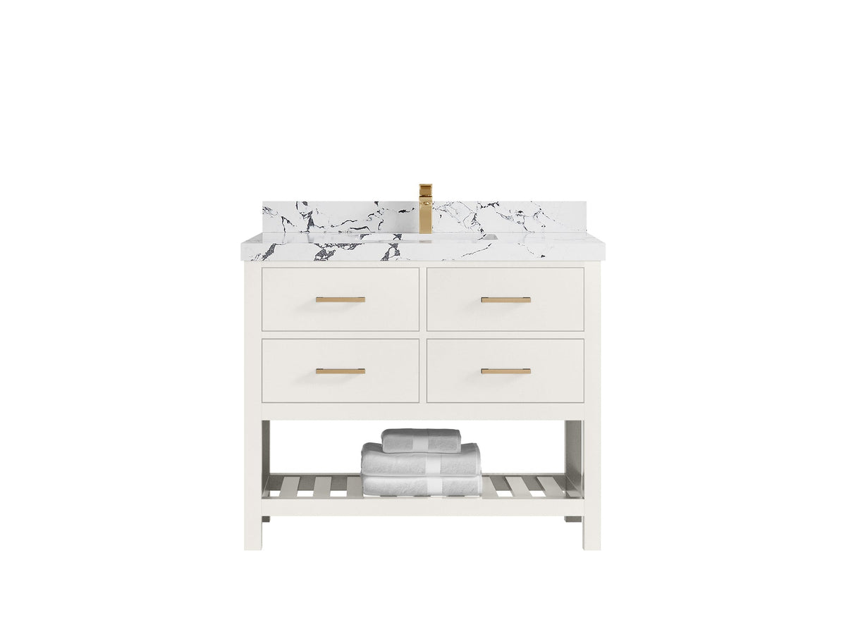 Parker 42 in. W x 22 in. D Single Sink Bathroom Vanity - Willow Bath and Vanity