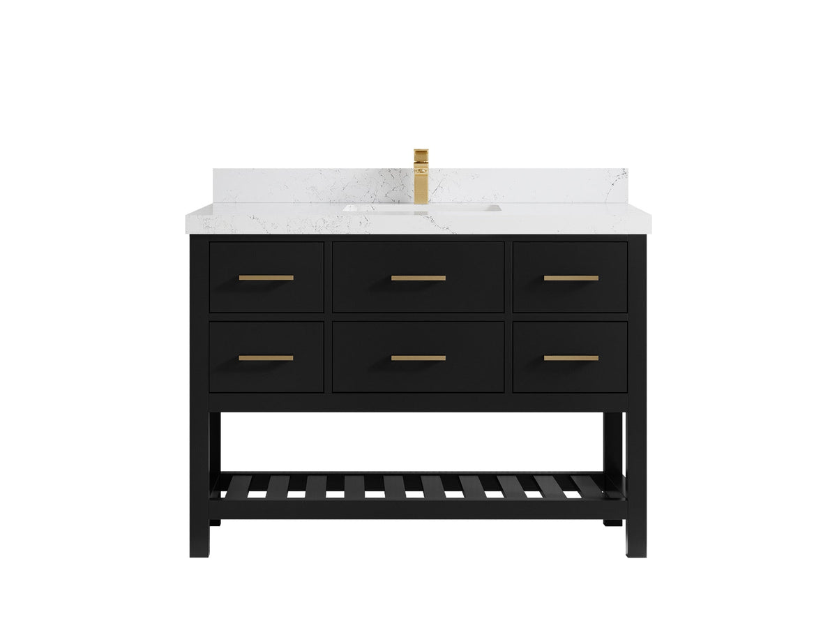 Parker 48 in. W x 22 in. D Single Sink Bathroom Vanity - Willow Bath and Vanity