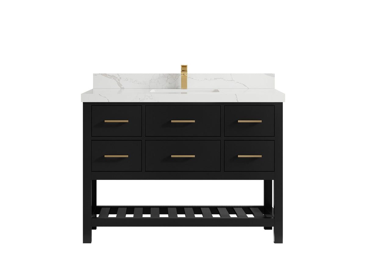 Parker 48 in. W x 22 in. D Single Sink Bathroom Vanity - Willow Bath and Vanity