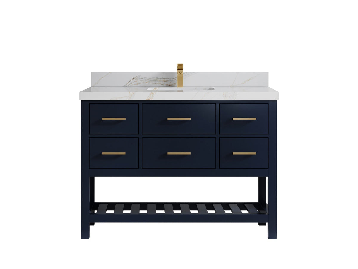 Parker 48 in. W x 22 in. D Single Sink Bathroom Vanity - Willow Bath and Vanity