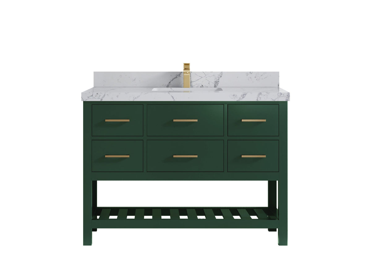 Parker 48 in. W x 22 in. D Single Sink Bathroom Vanity - Willow Bath and Vanity