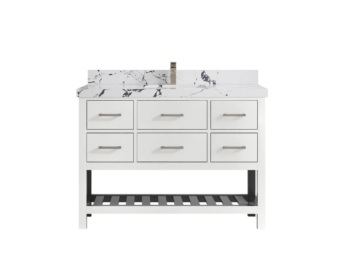 Parker 48 in. W x 22 in. D Single Sink Bathroom Vanity - Willow Bath and Vanity