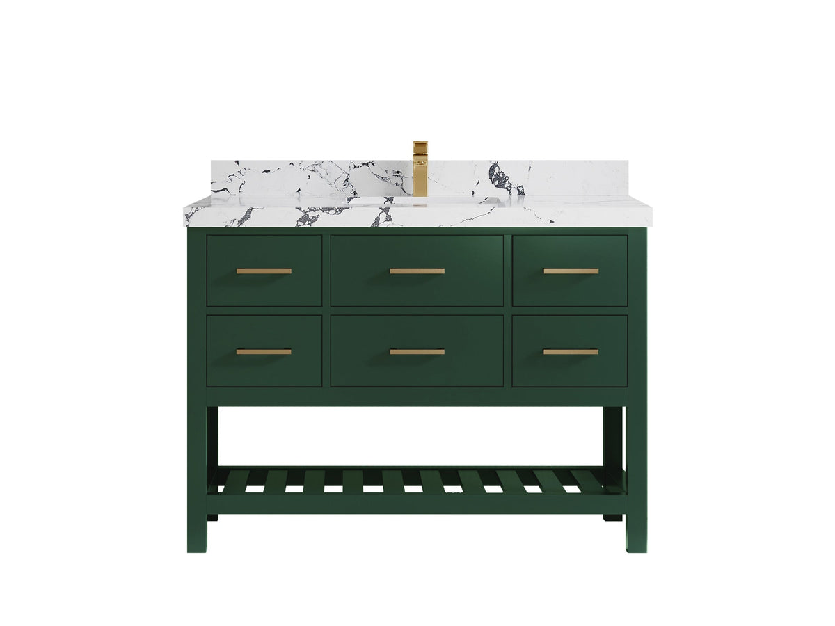 Parker 48 in. W x 22 in. D Single Sink Bathroom Vanity - Willow Bath and Vanity