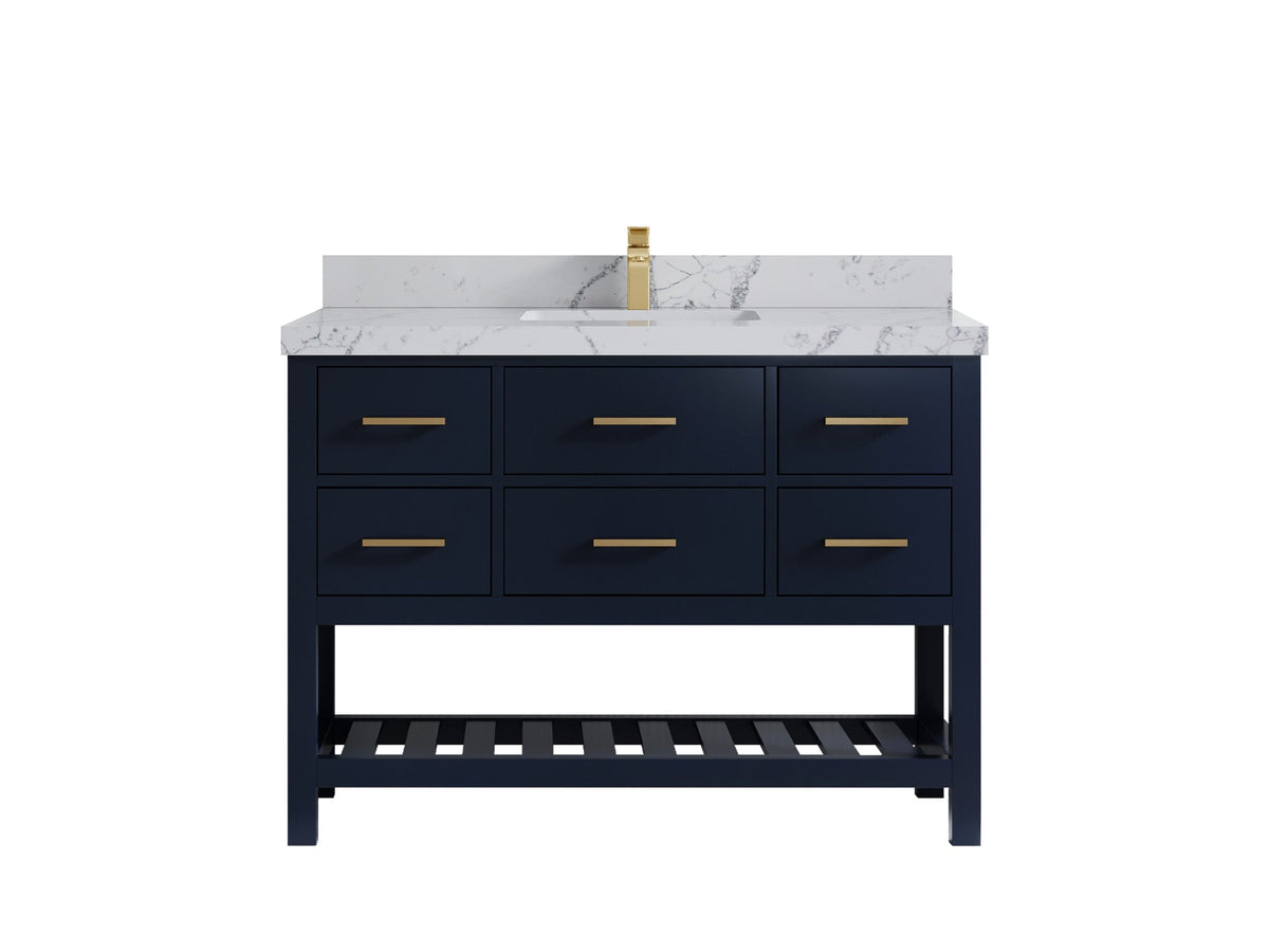 Parker 48 in. W x 22 in. D Single Sink Bathroom Vanity - Willow Bath and Vanity