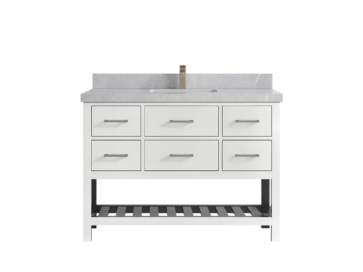 Parker 48 in. W x 22 in. D Single Sink Bathroom Vanity - Willow Bath and Vanity