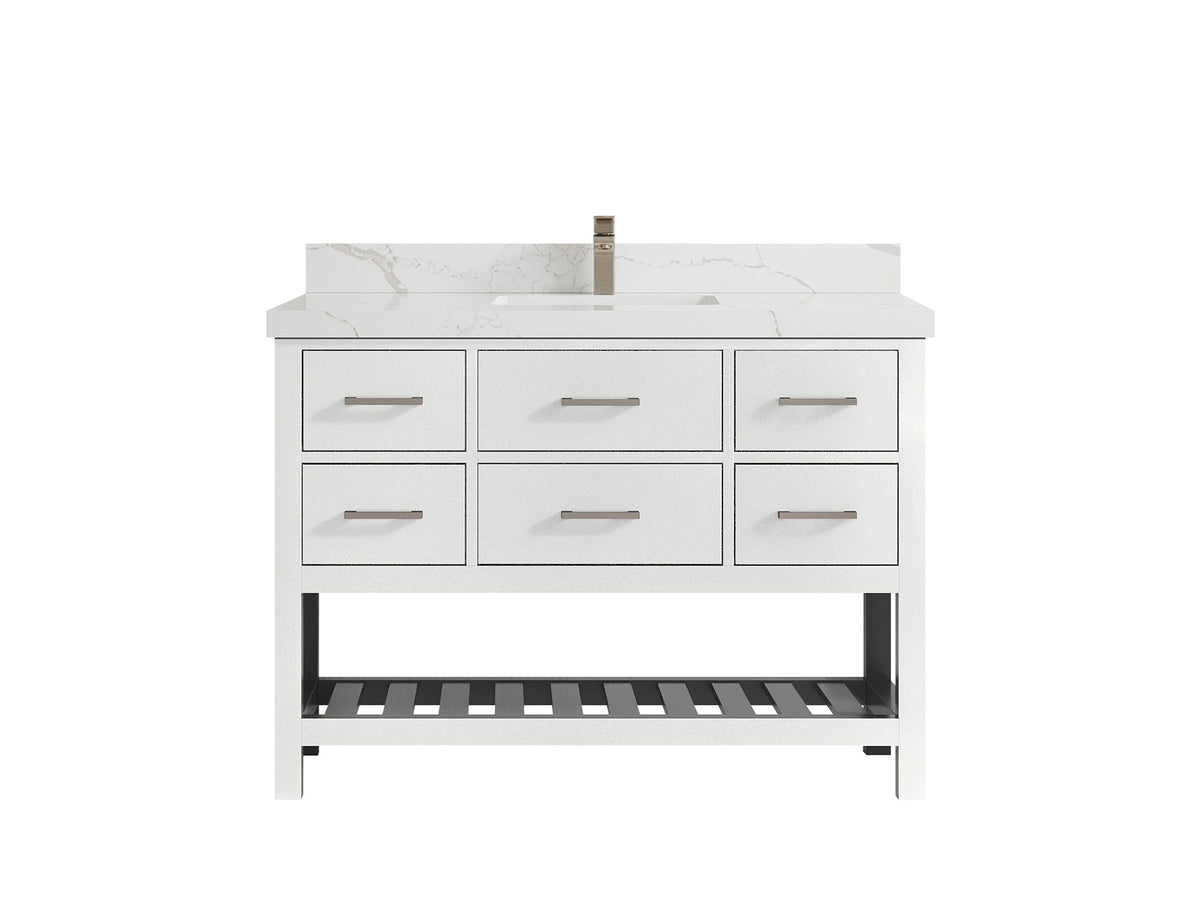 Parker 48 in. W x 22 in. D Single Sink Bathroom Vanity - Willow Bath and Vanity