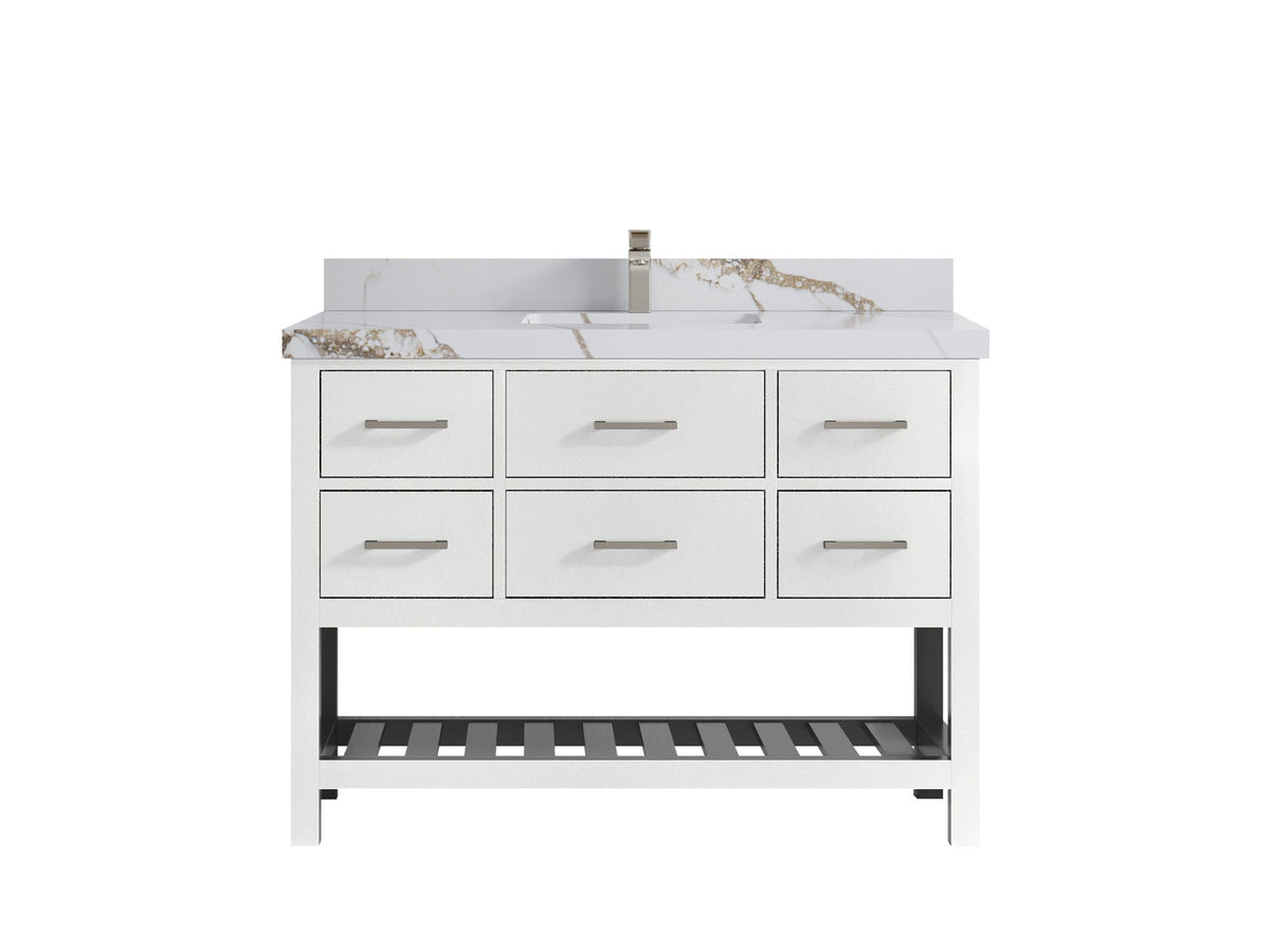 Parker 48 in. W x 22 in. D Single Sink Bathroom Vanity - Willow Bath and Vanity