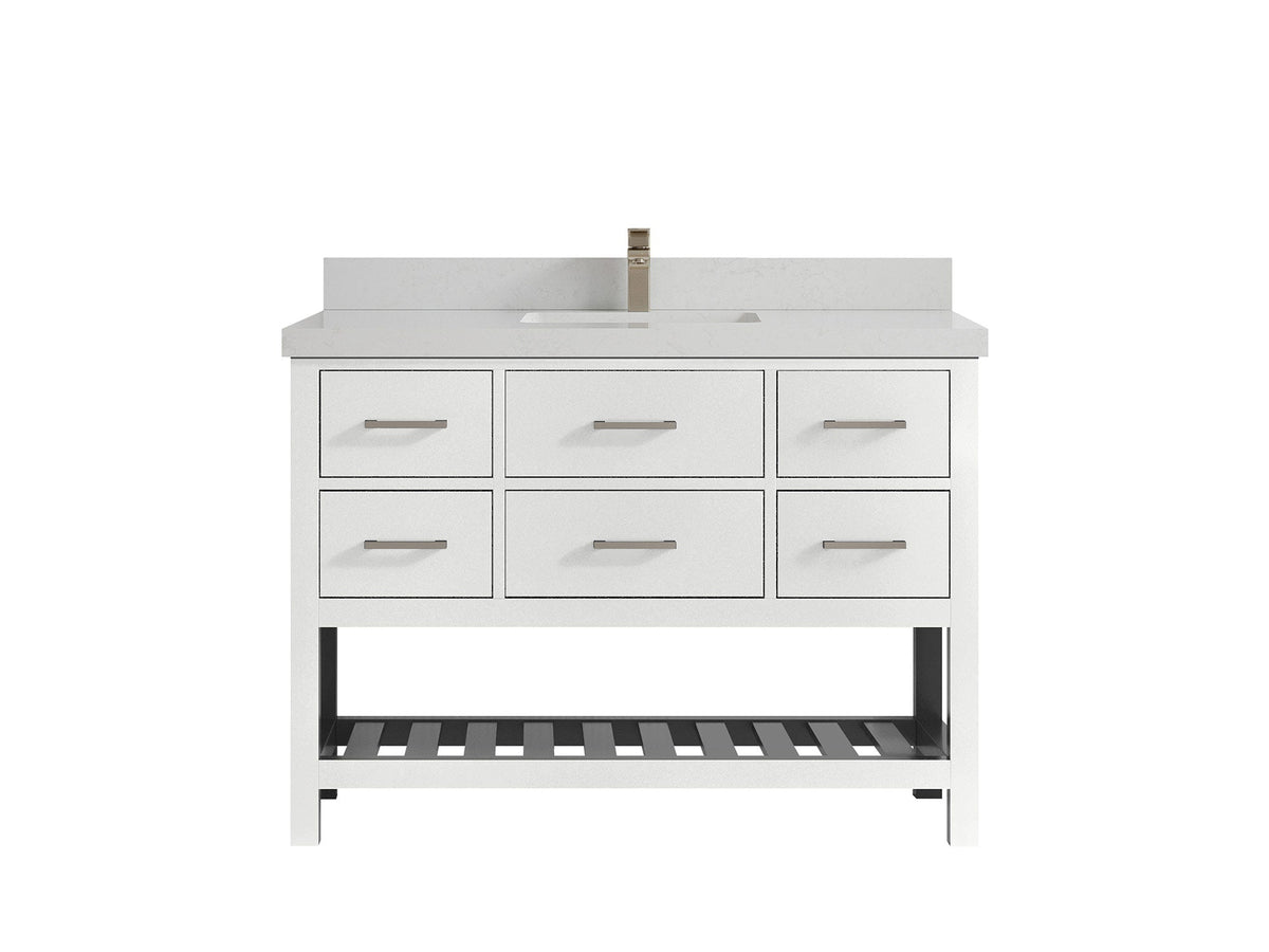 Parker 48 in. W x 22 in. D Single Sink Bathroom Vanity - Willow Bath and Vanity