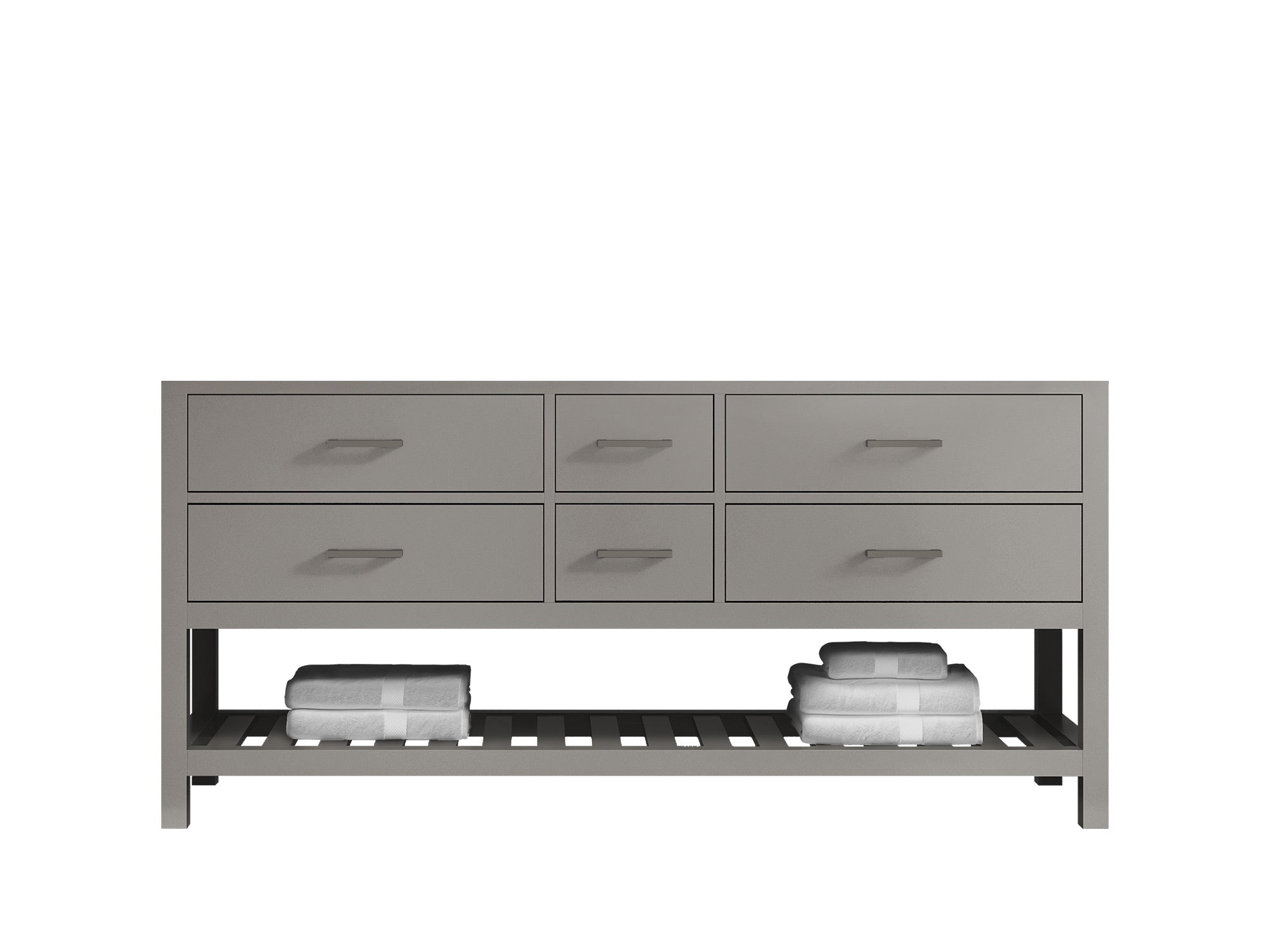 Parker 72 in. W x 22 in. D Double Sink Bathroom Vanity - Willow Bath and Vanity