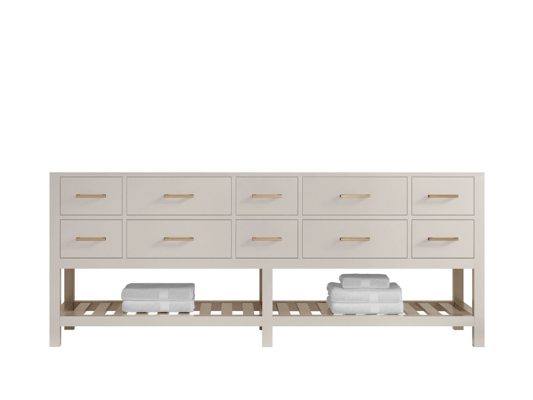 Parker 84 in. W x 22 in. D Double Sink Bathroom Vanity - Willow Bath and Vanity