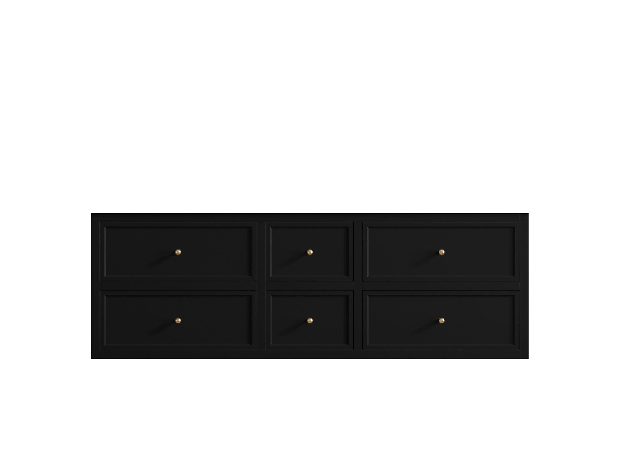 Roswell Floating 60 in. W x 22 in. D Double Sink Bathroom Vanity - Willow Bath and Vanity