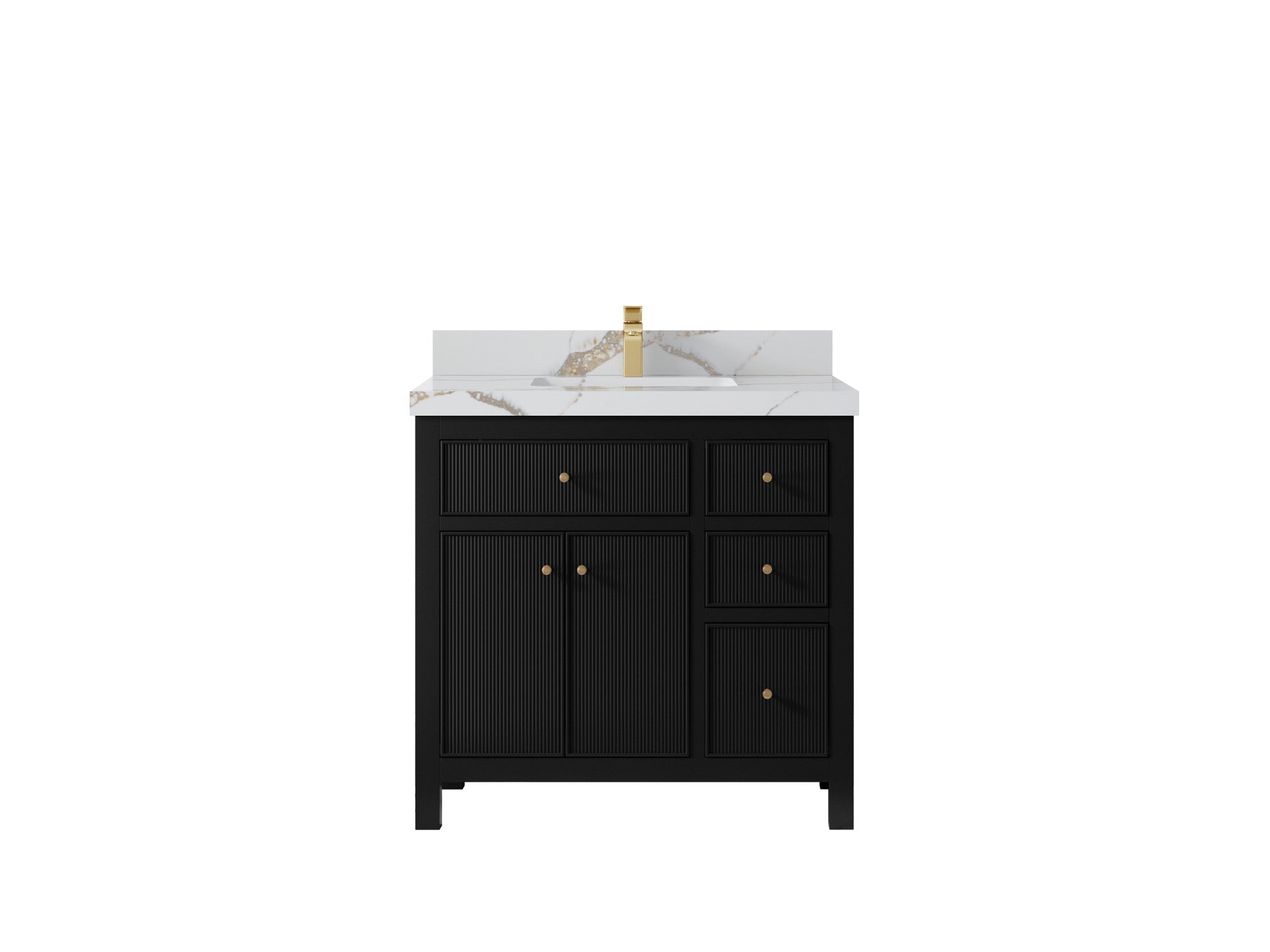 Sonoma 36 in. W x 22 in. D Center Sink Bathroom Vanity - Willow Bath and Vanity