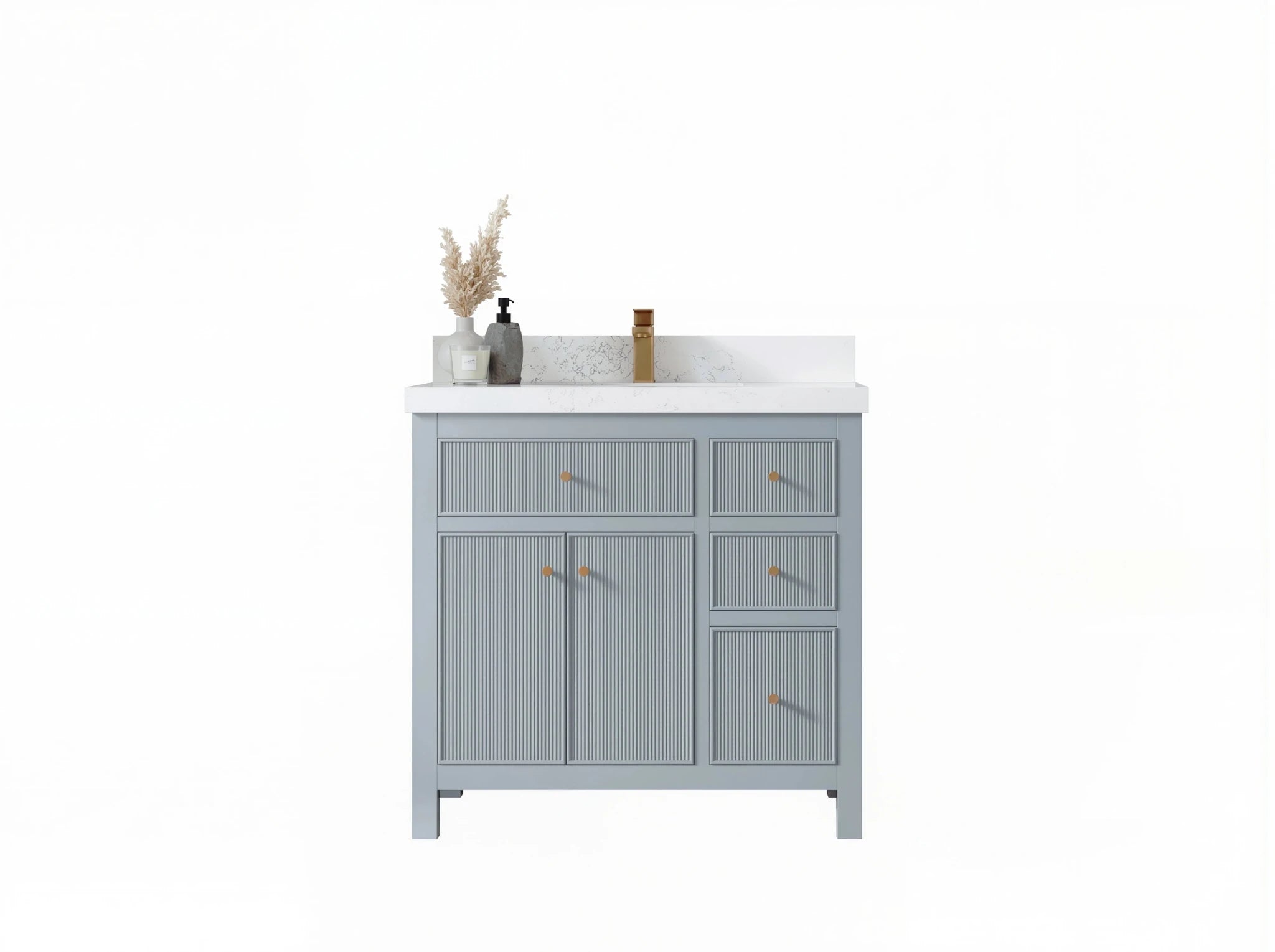 Sonoma 36 in. W x 22 in. D Center Sink Bathroom Vanity - Willow Bath and Vanity
