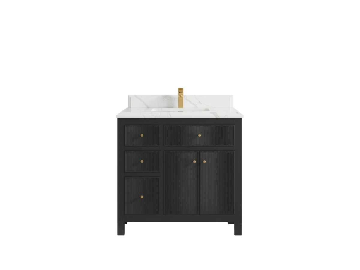Sonoma 36 in. W x 22 in. D Center Sink Bathroom Vanity - Willow Bath and Vanity