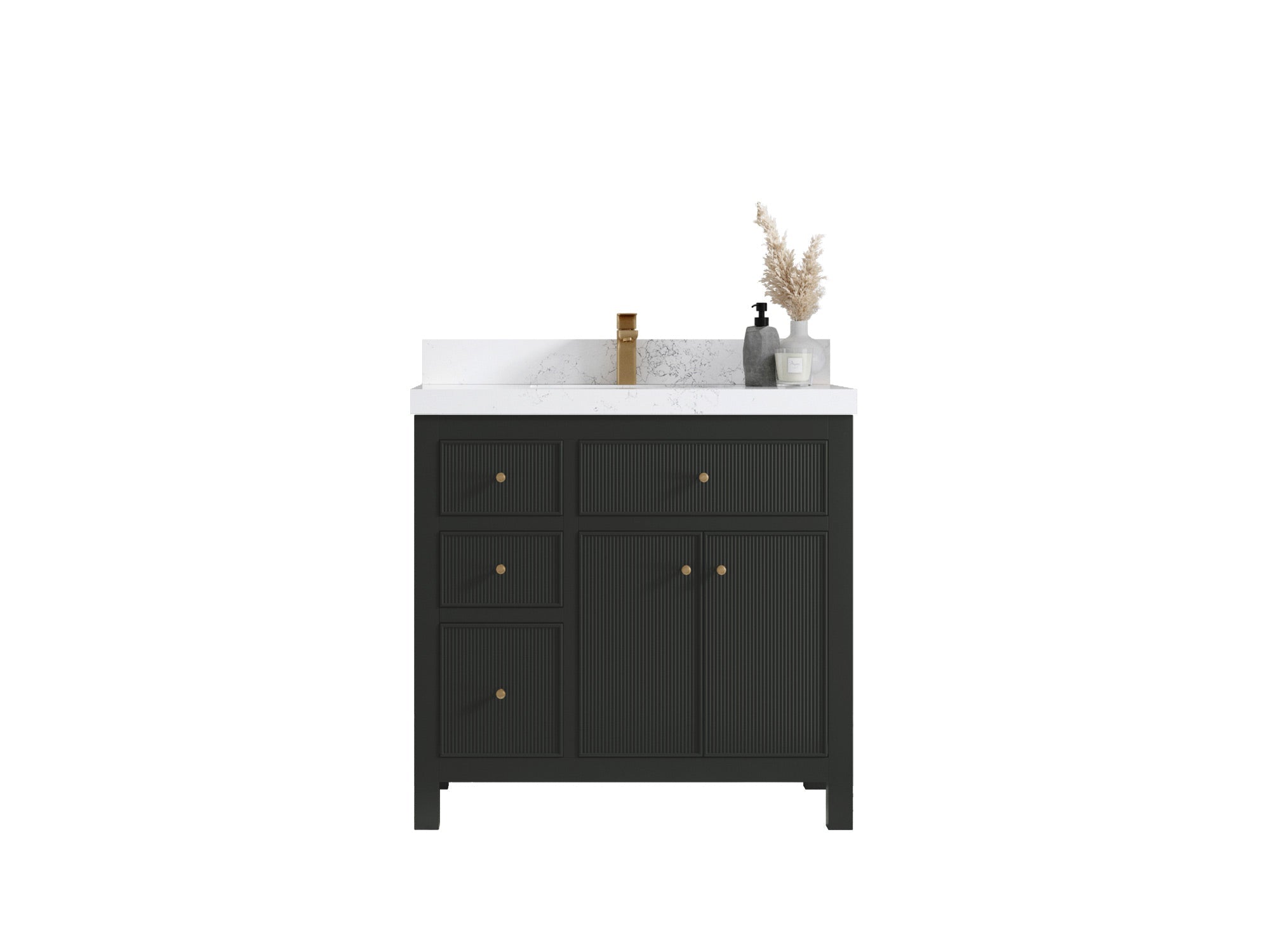 Sonoma 36 in. W x 22 in. D Center Sink Bathroom Vanity - Willow Bath and Vanity