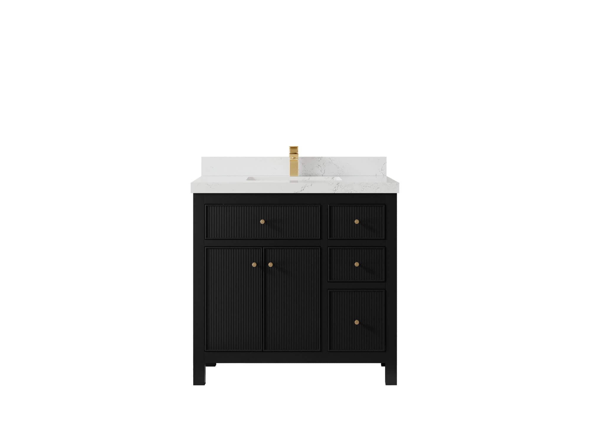 Sonoma 36 in. W x 22 in. D Center Sink Bathroom Vanity - Willow Bath and Vanity