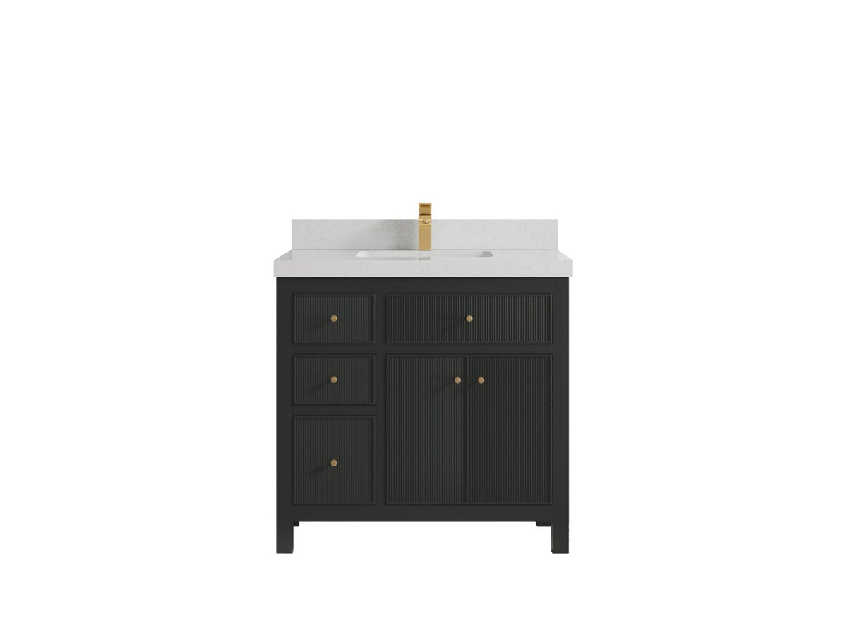 Sonoma 36 in. W x 22 in. D Center Sink Bathroom Vanity - Willow Bath and Vanity