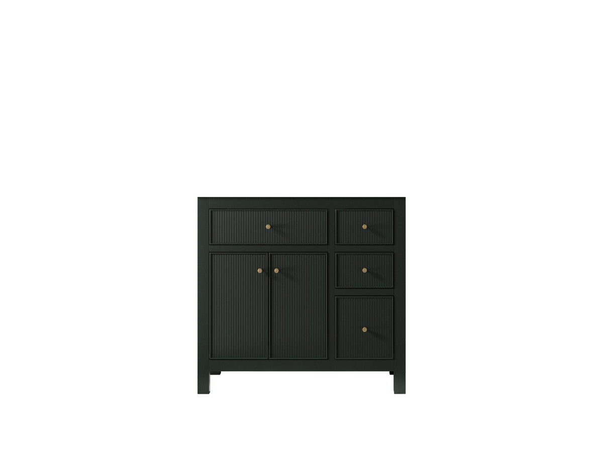Sonoma 36 in. W x 22 in. D Left Offset Sink Bathroom Vanity - Willow Bath and Vanity