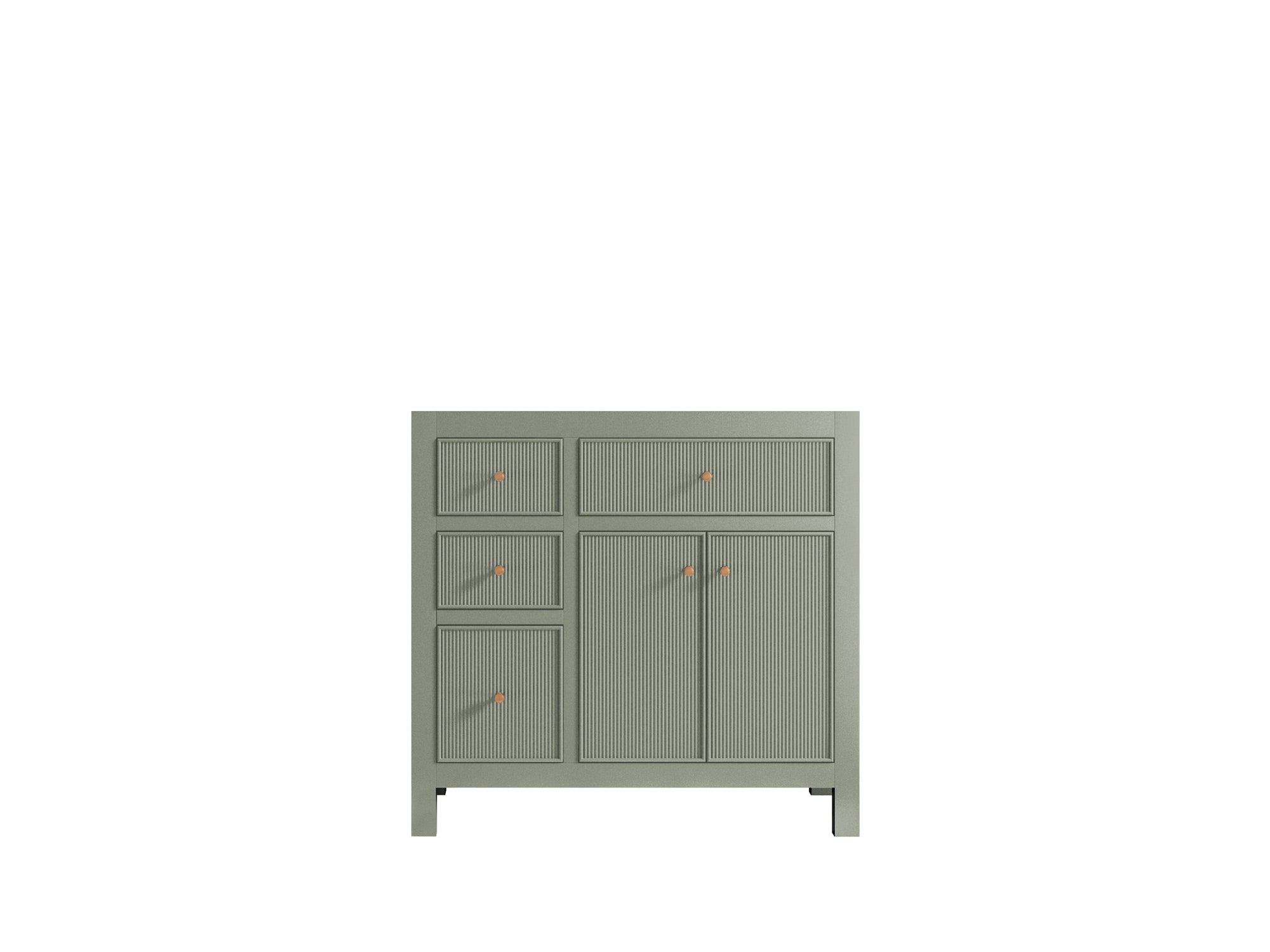 Sonoma 36 in. W x 22 in. D Right Offset Sink Bathroom Vanity - Willow Bath and Vanity